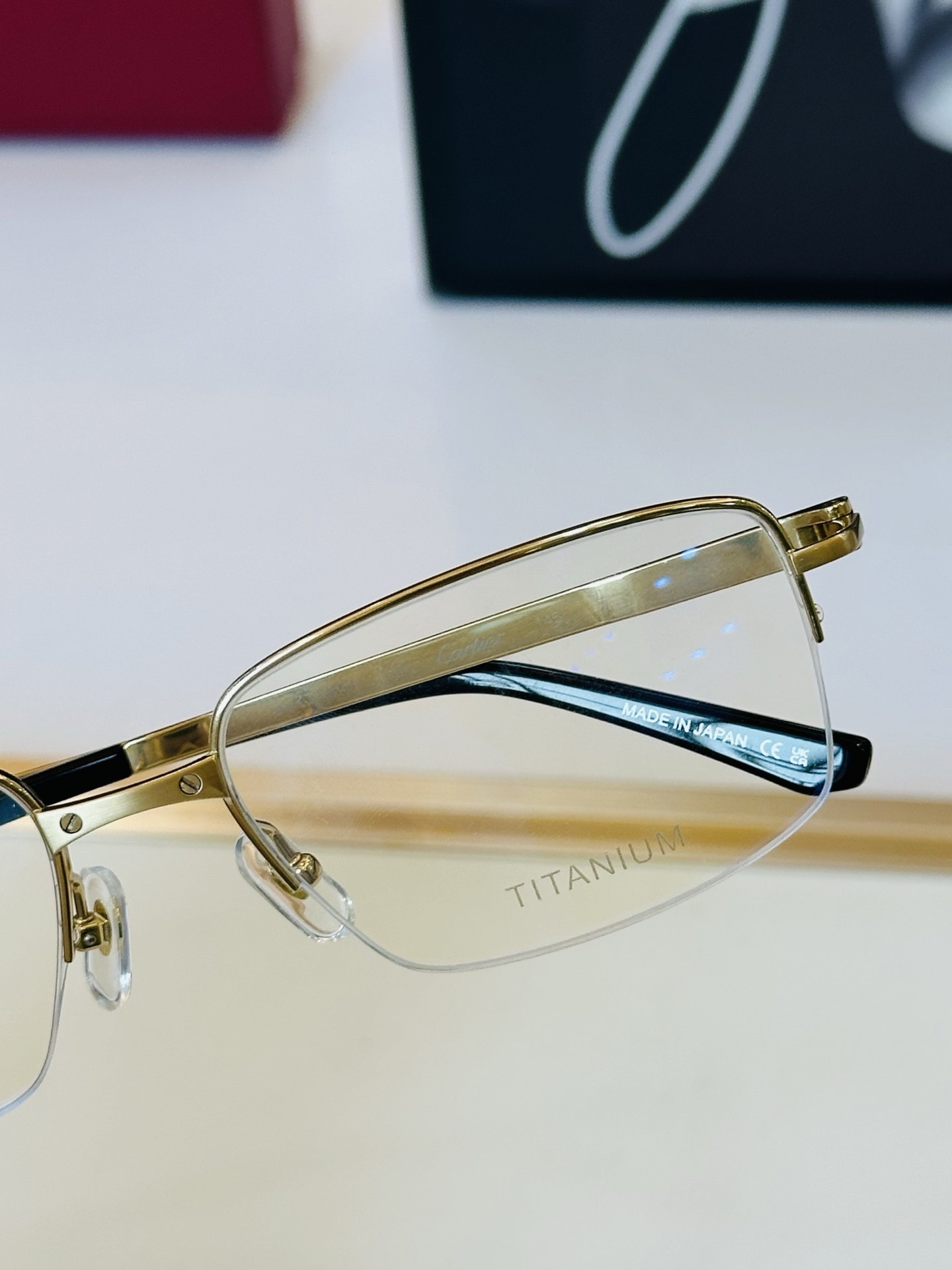 Cartier-卡家 ✨CT0554O Size：56口18-145 不挑脸型 简约大气 时尚休闲 钛架👌👃W框型简约 