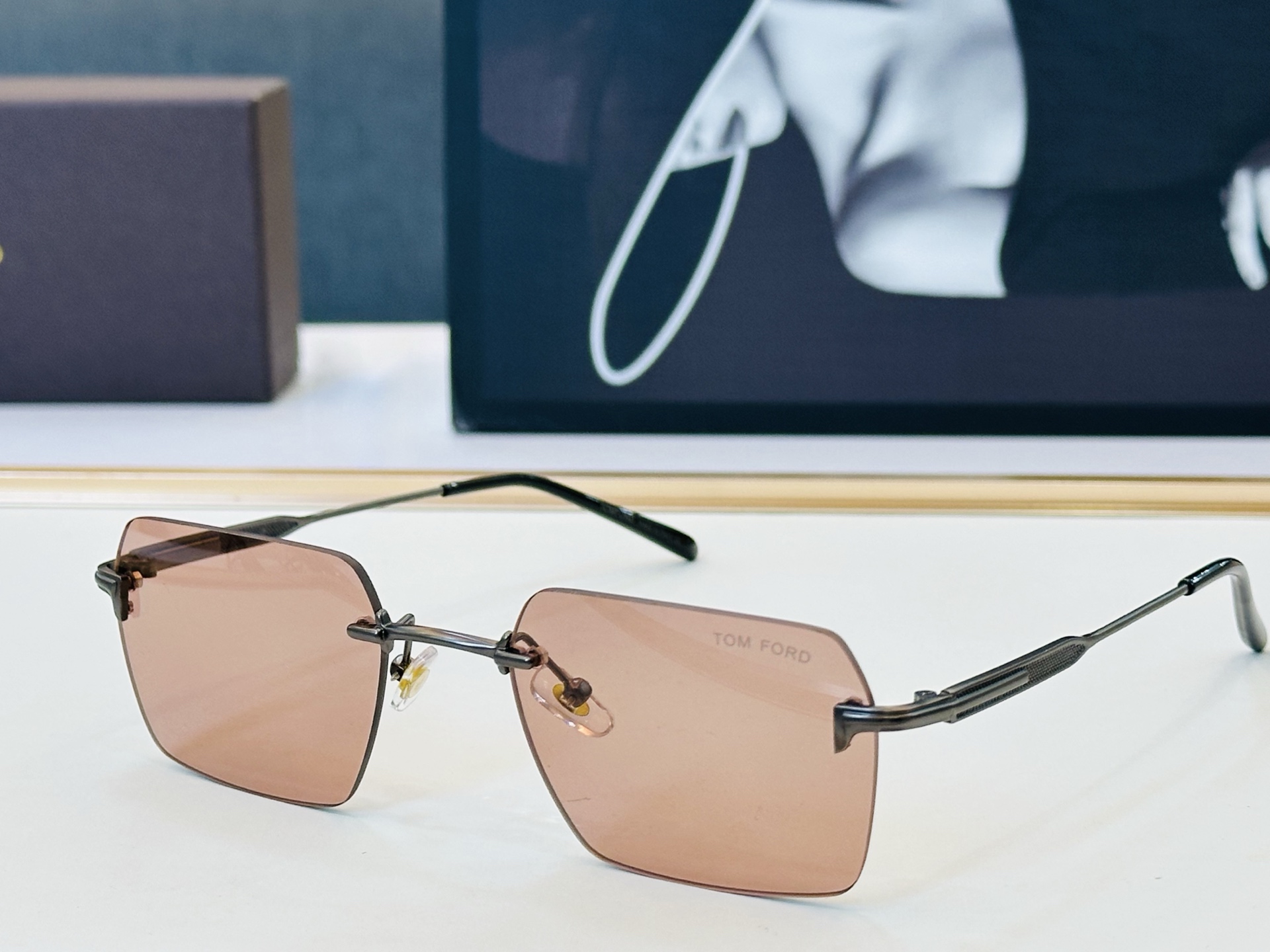 🎉TOM FOR*🎉汤姆家  Model: FT69336   Size：56口18-140  时尚框 板材👓 YE时尚