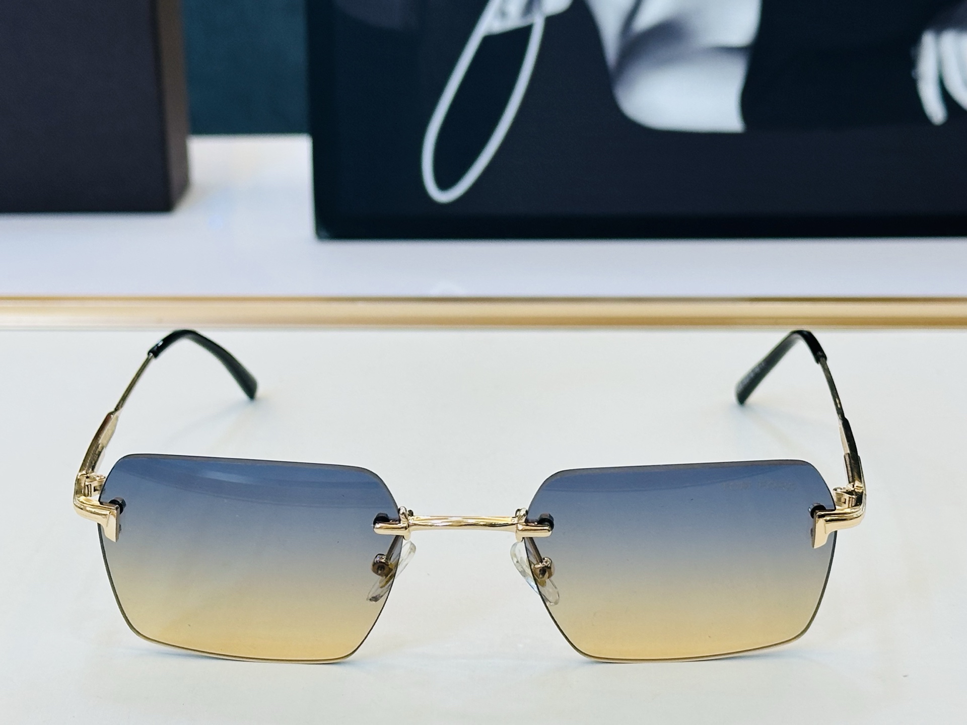 🎉TOM FOR*🎉汤姆家  Model: FT69336   Size：56口18-140  时尚框 板材👓 YE时尚