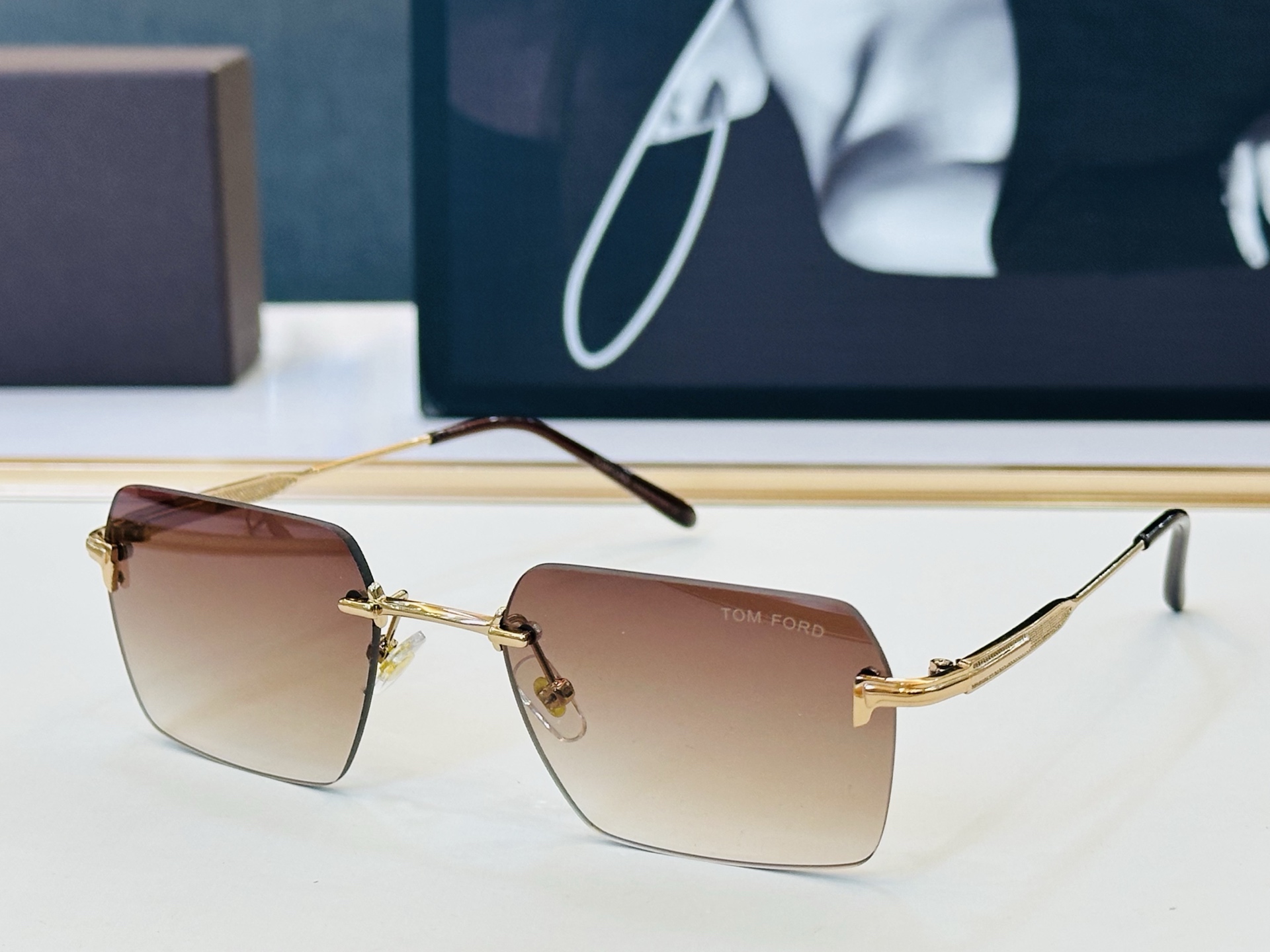 🎉TOM FOR*🎉汤姆家  Model: FT69336   Size：56口18-140  时尚框 板材👓 YE时尚