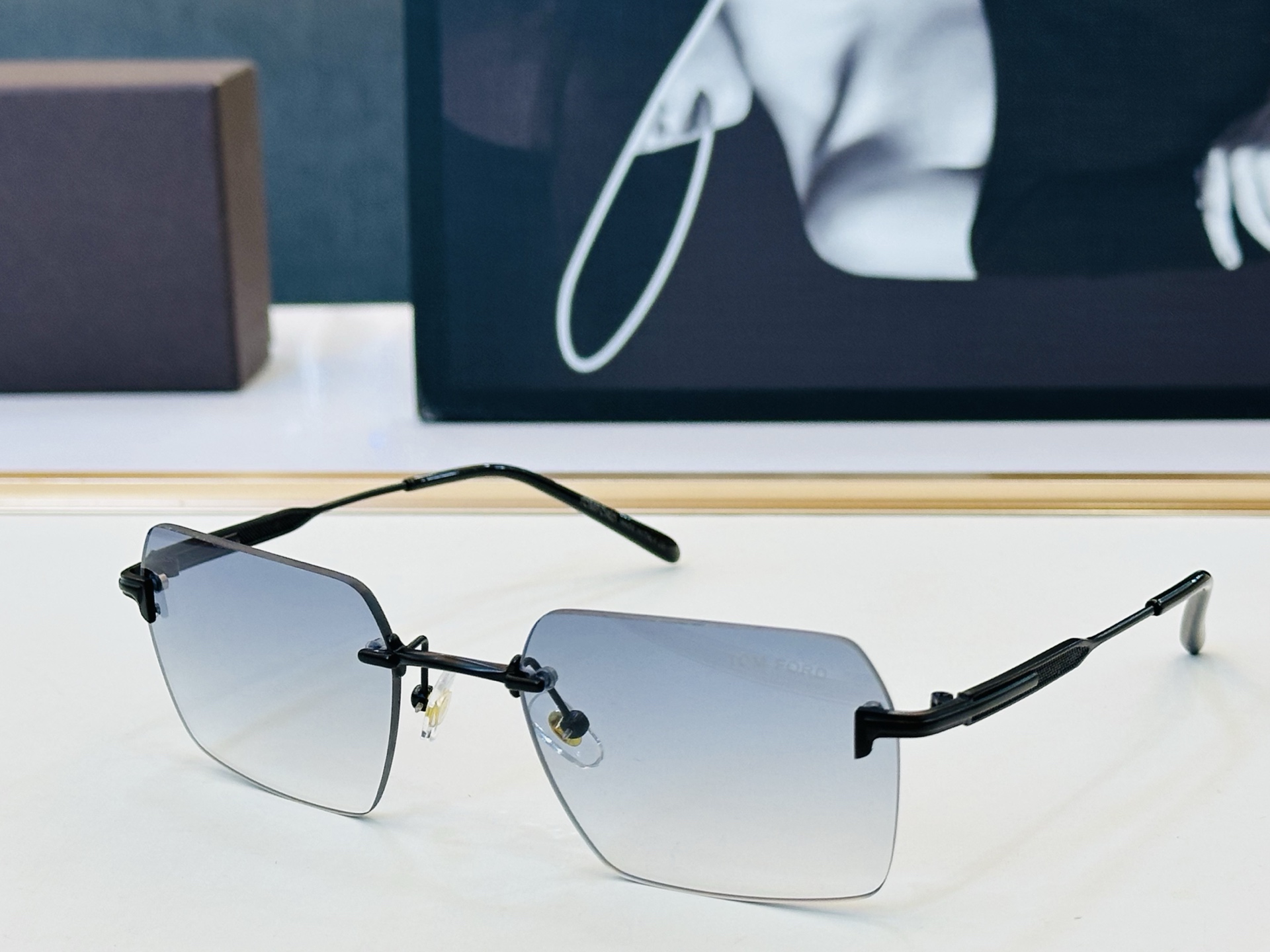 🎉TOM FOR*🎉汤姆家  Model: FT69336   Size：56口18-140  时尚框 板材👓 YE时尚