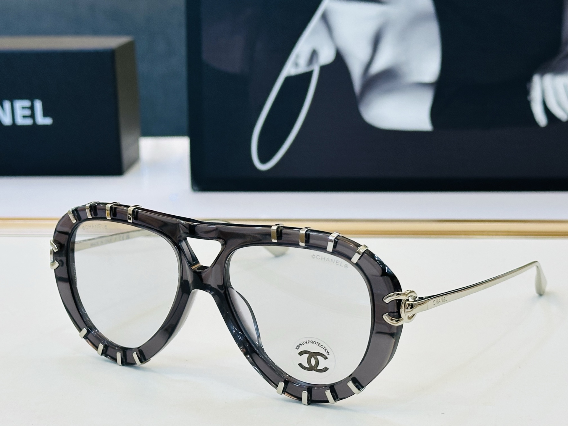 【CHANE*/香家】MODEL: CH9207 💅🏻☝👓完美品质 Size：54口18-140 💋独特设计  一💋💋太