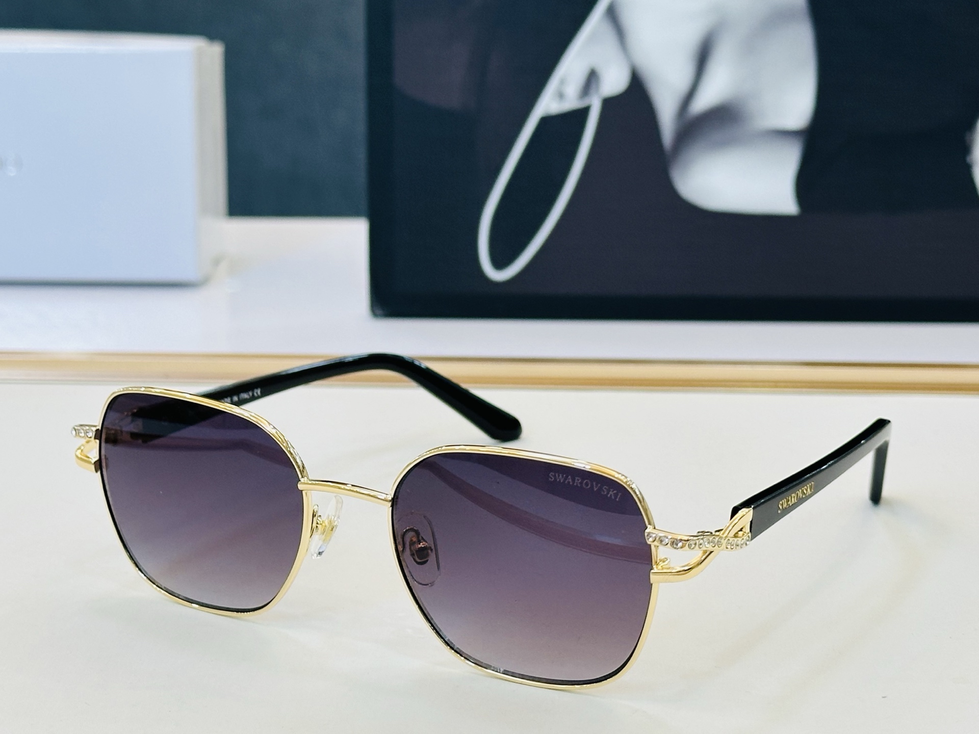 NO:953985,Swarovski SK2034 Size 53 Mouth 19 - Original quality, quality highlights temperament L light fitting frame, glasses, sunglasses, sunglasses, glasses, swarovski19860909施华洛世奇 SK2034 Size53口19- 原单品质 品质突显气质 L 配光架 眼镜墨镜太阳镜,眼镜,swarovski,glasses