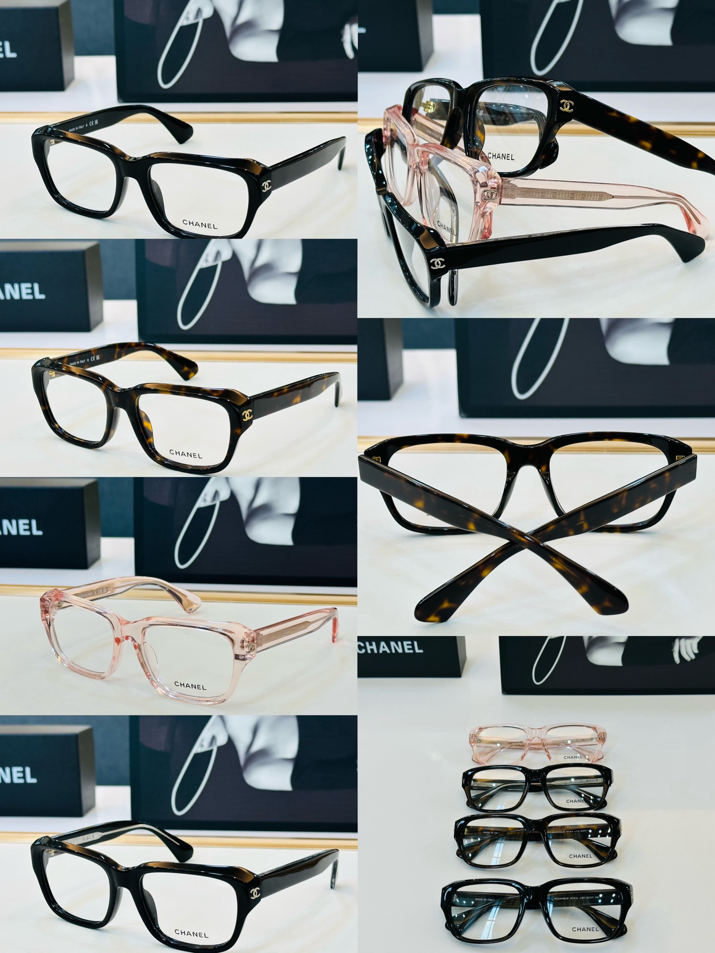 🆕 【CHANE*/香家】MODEL:CH3516 Size：54口17-140 💅🏻💓W配光镜 
