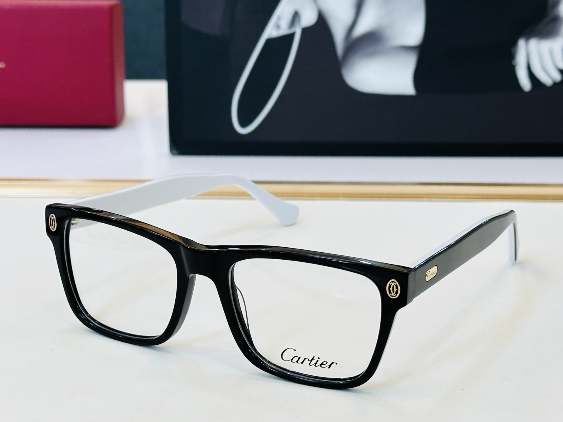 Cartier-卡家 ✨CT00765  Size：54口19-145 不挑脸型 简约大气 时尚休闲 👌👃H 小框型 