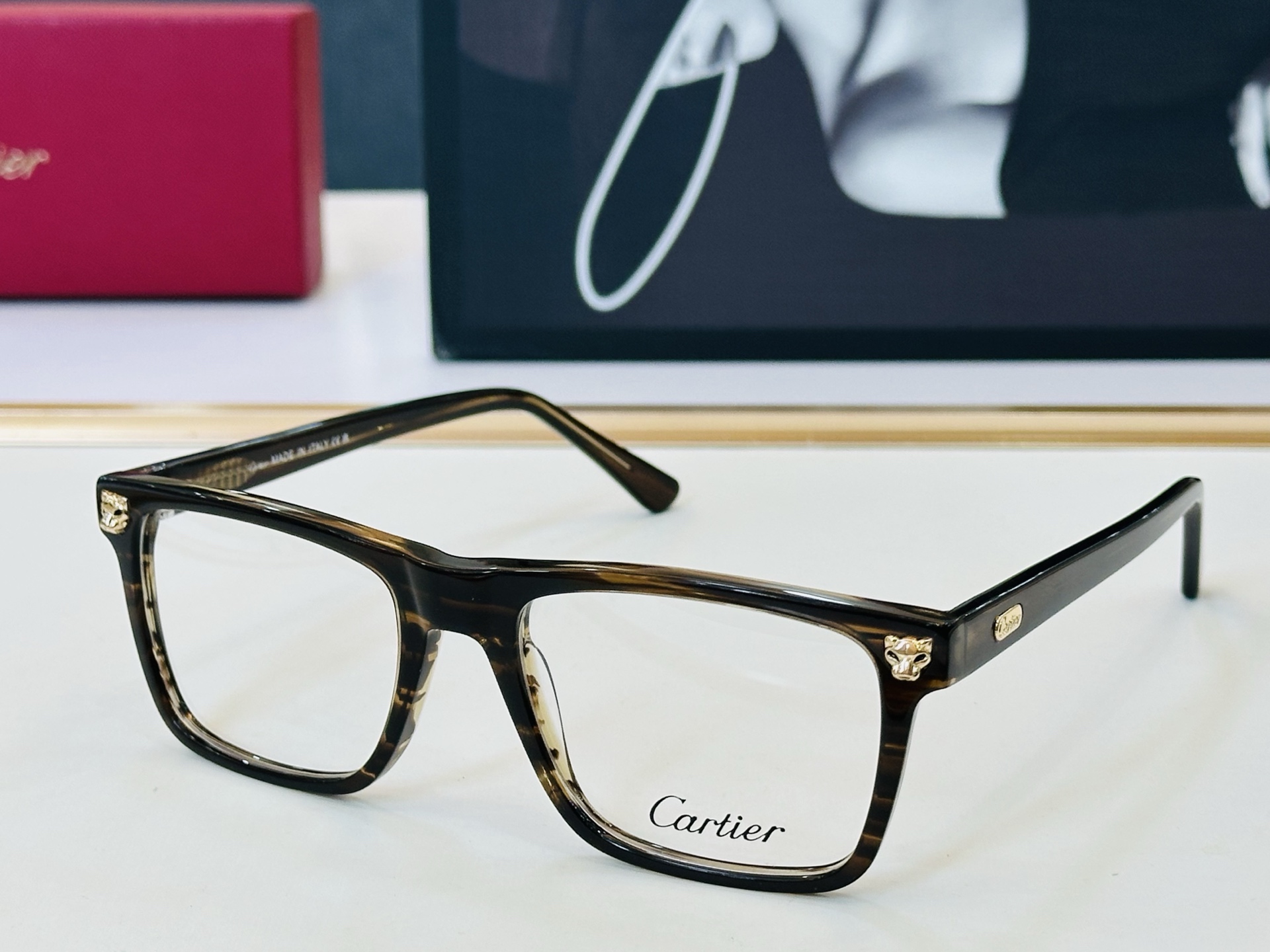 Cartier-卡家 ✨CT00766 Size：54口19-145 不挑脸型 简约大气 时尚休闲 👌👃H 小框型 