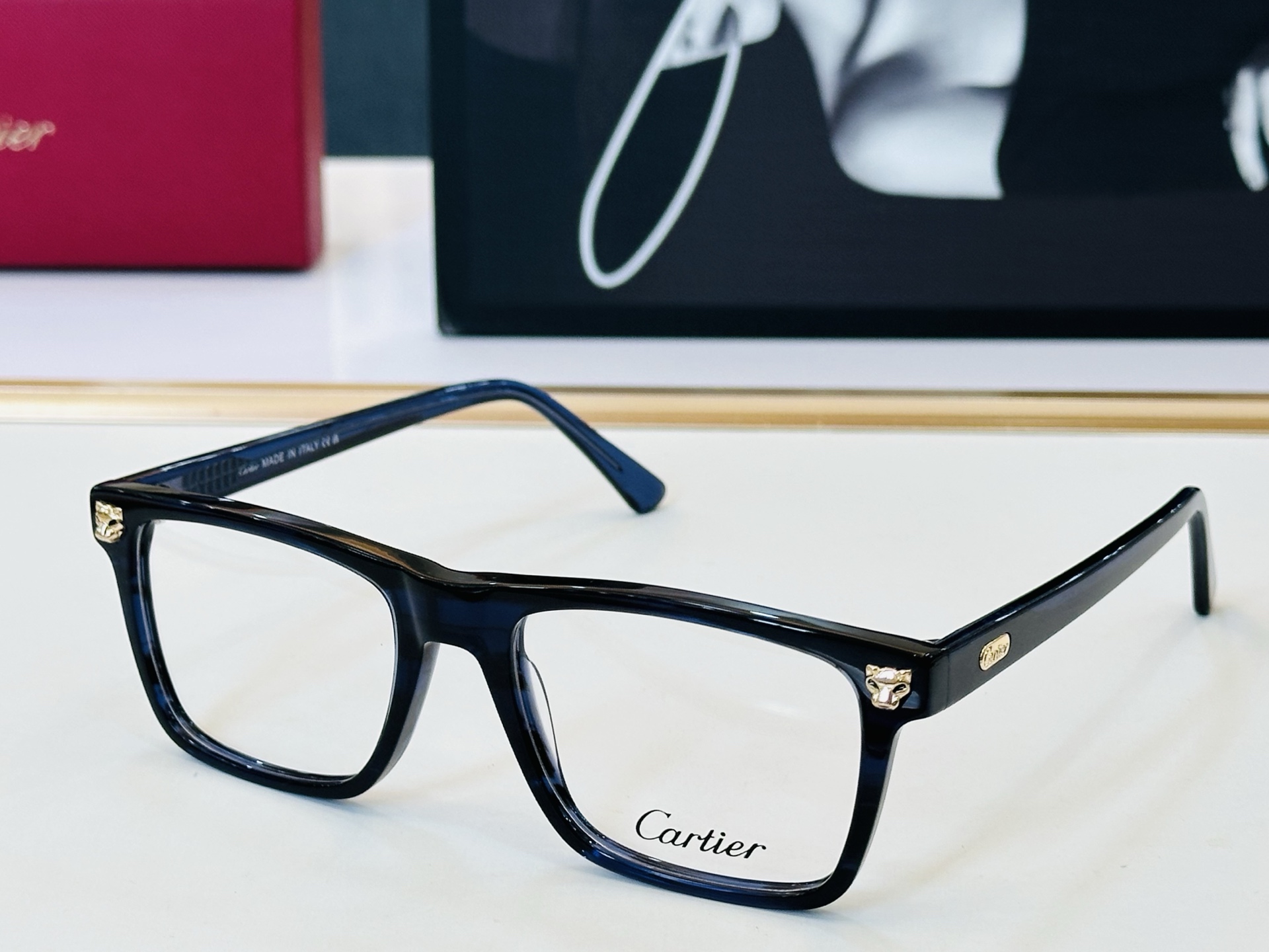 Cartier-卡家 ✨CT00766 Size：54口19-145 不挑脸型 简约大气 时尚休闲 👌👃H 小框型 