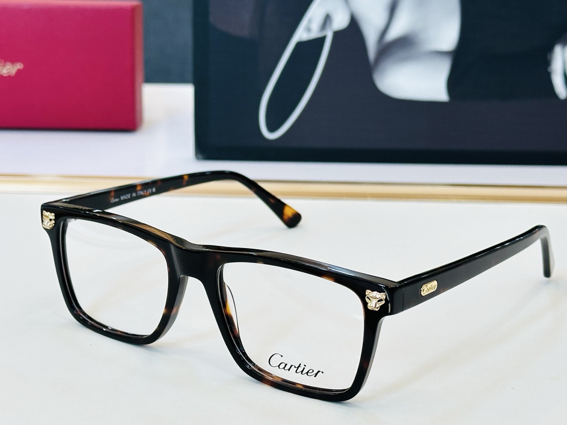 Cartier-卡家 ✨CT00766 Size：54口19-145 不挑脸型 简约大气 时尚休闲 👌👃H 小框型 