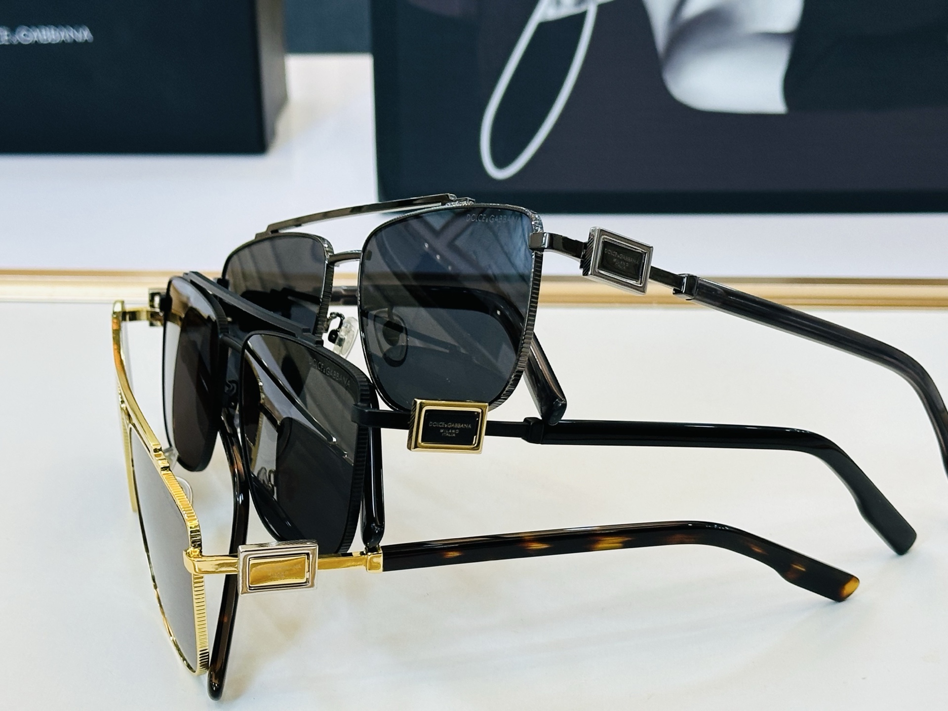 🆕 官网款 🔺DOLCE&GABBAN*🔻杜嘉班*纳新品 DG1368 Size：58口14-145 新颖独特众多颜色🔝