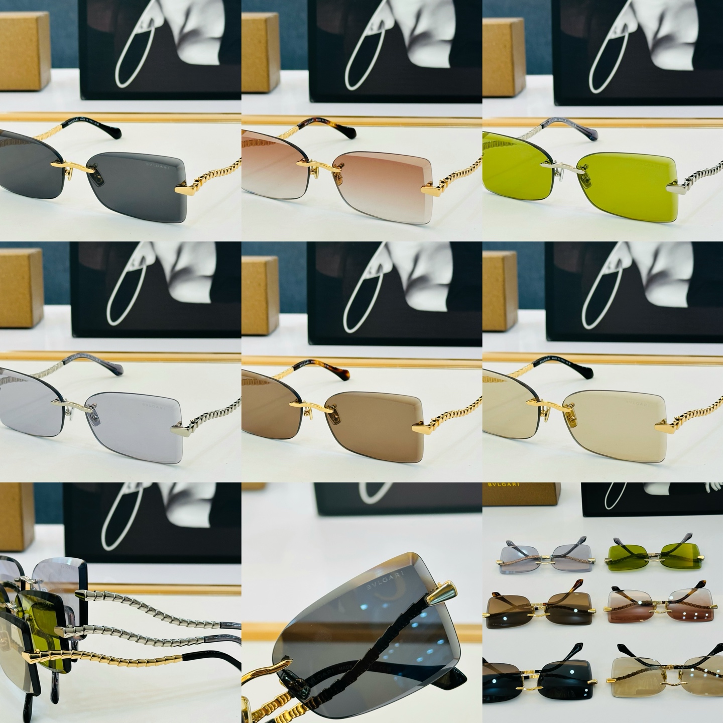 🆕款 官网同售 宝格家 BV40094U 👍 Size ：59口14-140 绝对要买😎品质非常完美 qj出街必备 