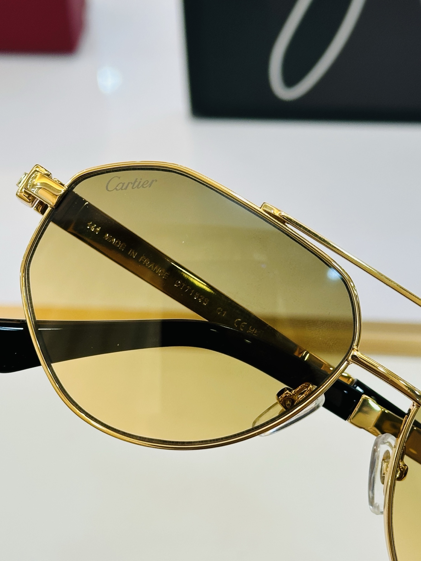 Cartie* 卡家 太阳镜 CT7182S  Size：58口14-145  电镀工艺精湛气质十足！K男女同款 