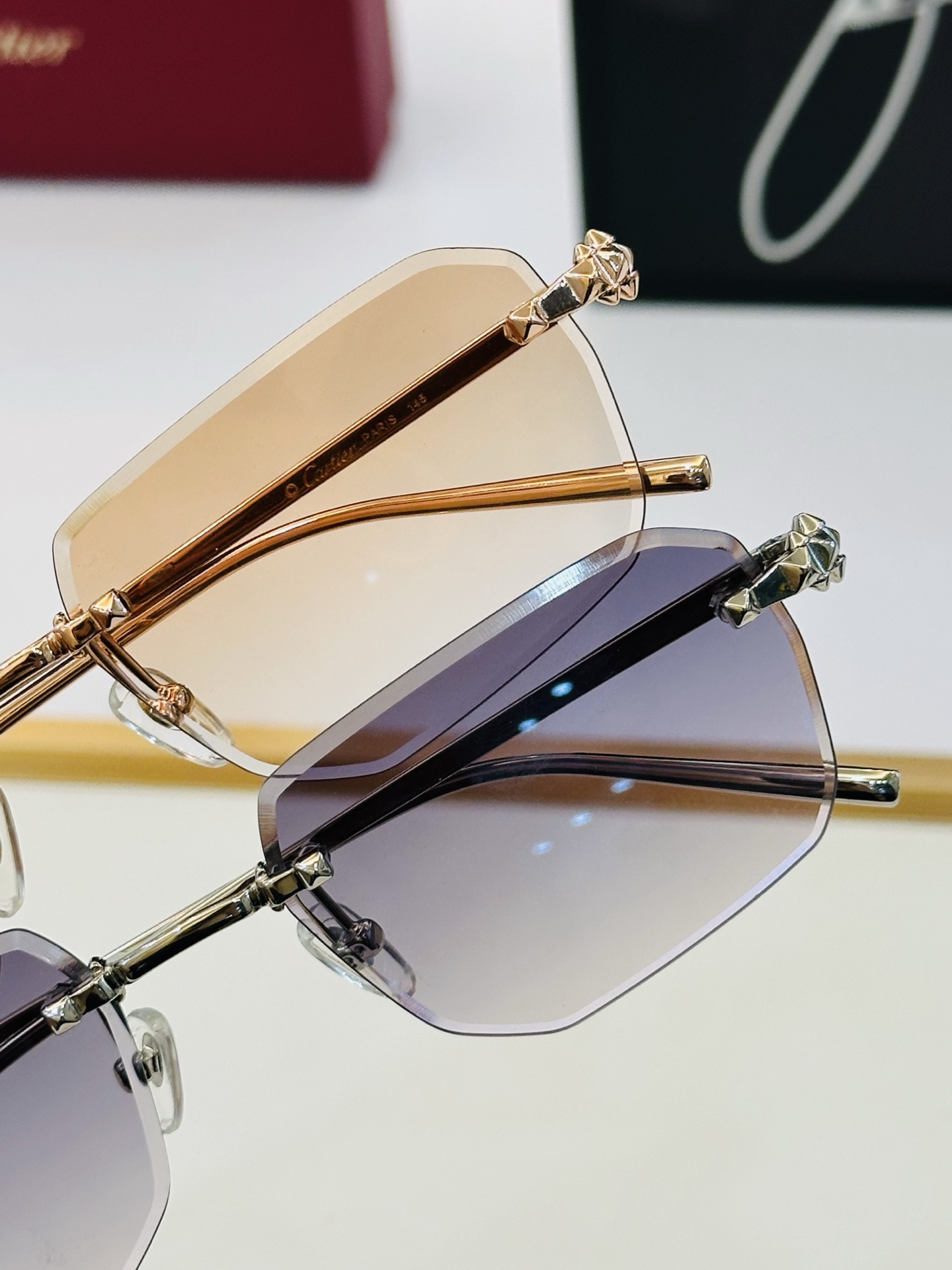 Cartie* 卡家 太阳镜 CT02289S  Size：57口19-145  电镀工艺精湛气质十足！K男女同款 