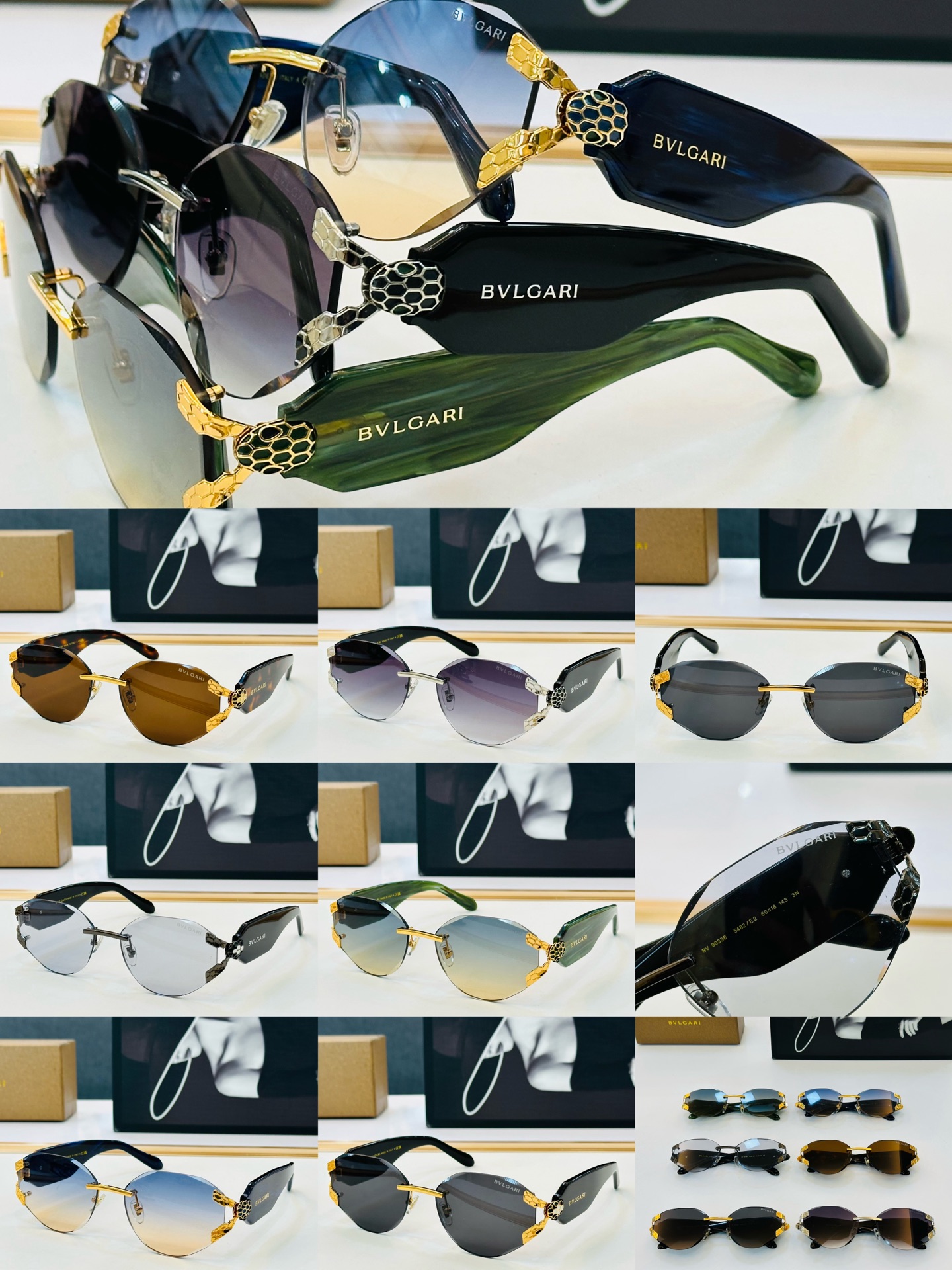 🆕款 官网同售 宝格家 BV9033B  👍 Size ：60口18-143   绝对要买😎品质非常完美 bm出街必备 