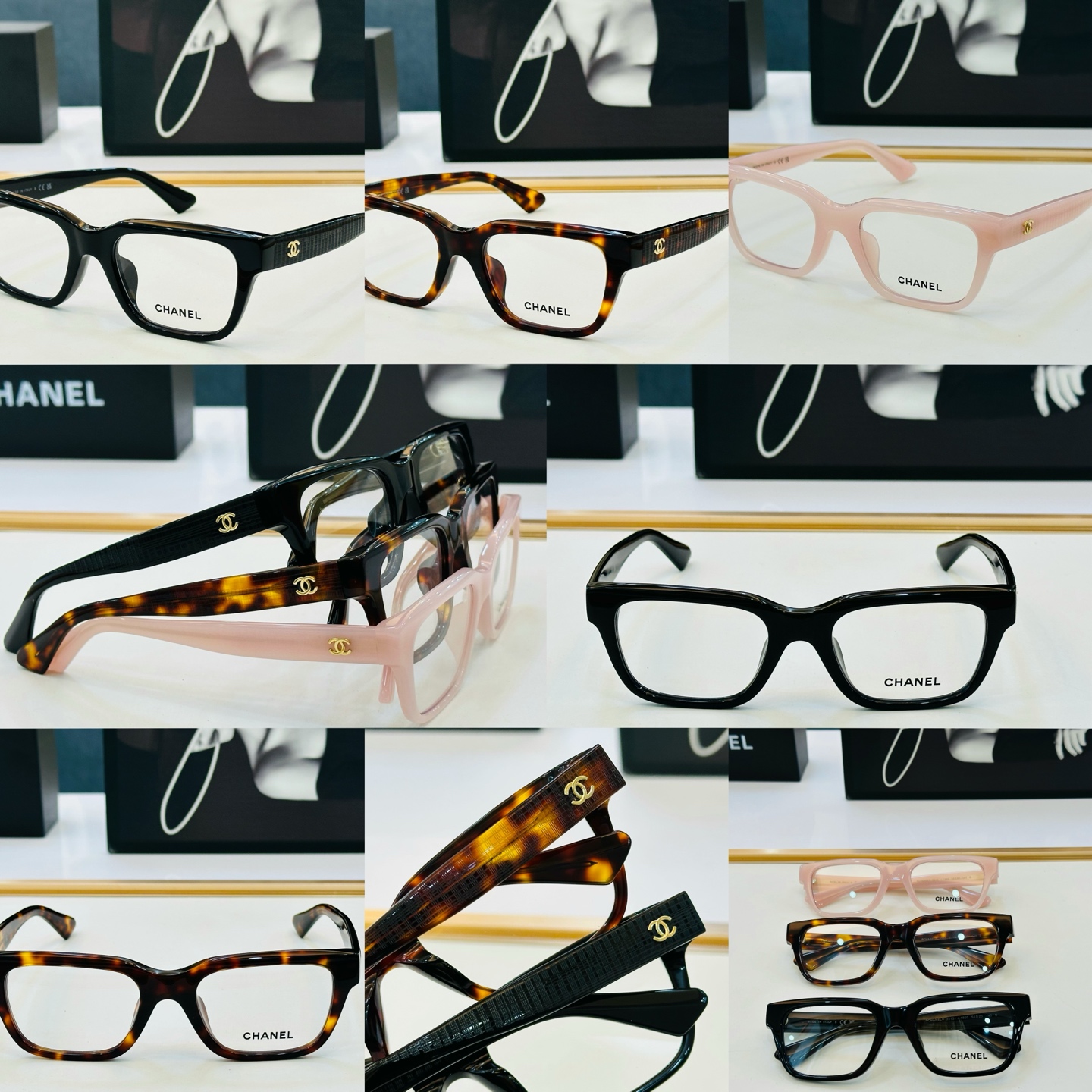 🆕 【CHANE*/香家】MODEL:CH3513 Size：54口20-140 💅🏻💓H配光镜 🆕 