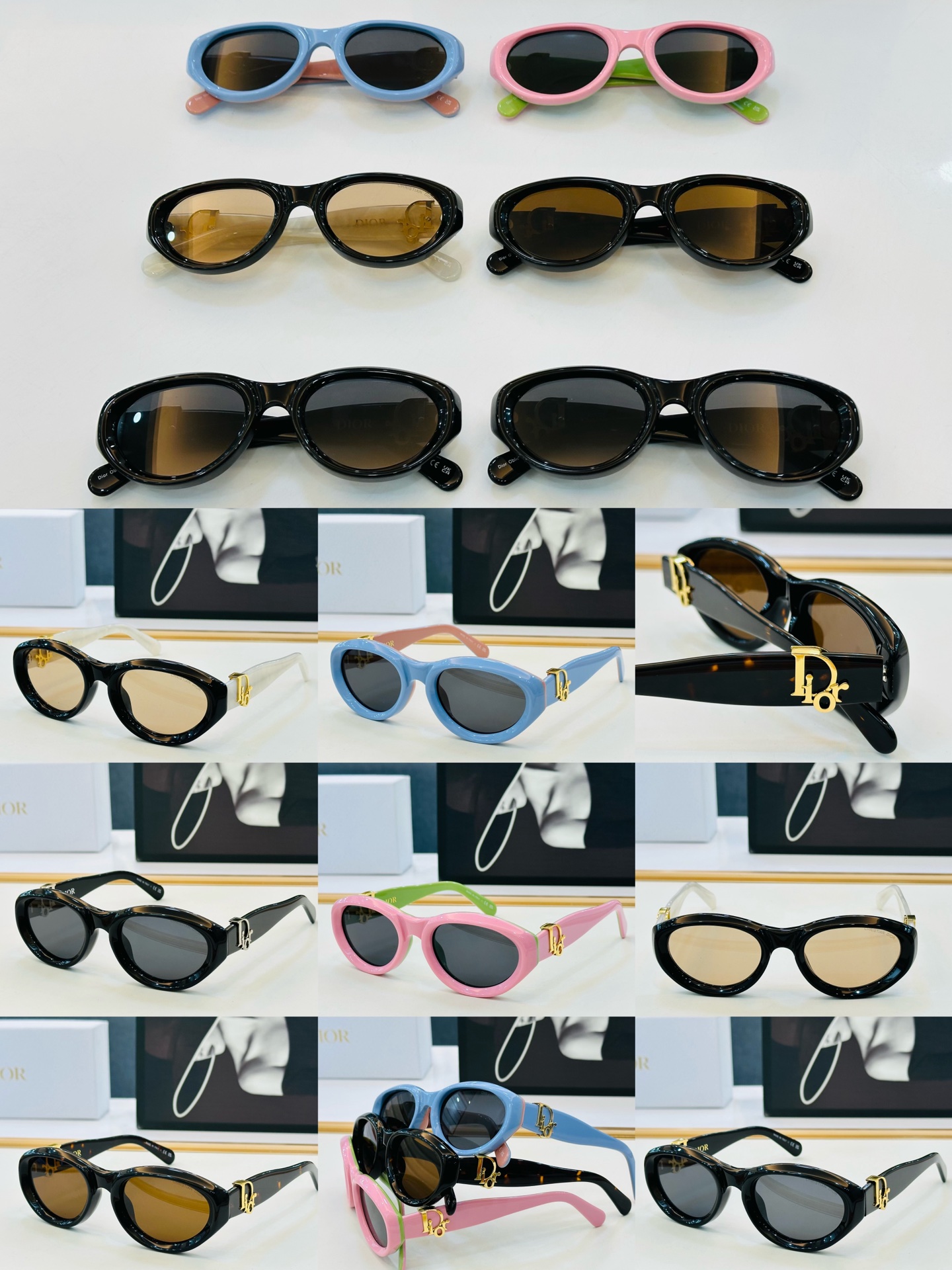 🔻🔻🔻DIO* 迪家 R1I Size：54口22-145 春夏款墨镜 😎🔆 C搭配镜腿精致 质量上佳 🆕 