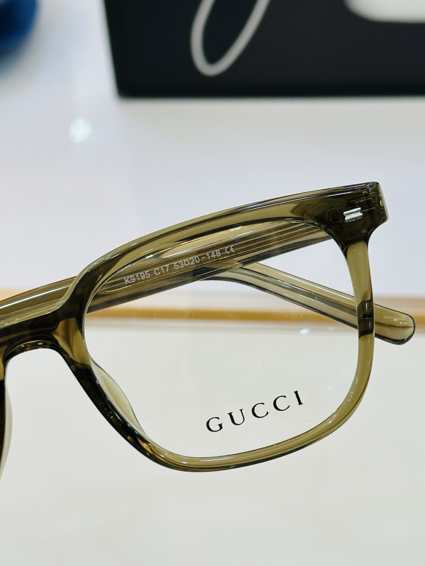 GUCCl*古家 时尚太阳镜 K9195 Size：53口20-148   🎈超时尚☀☀💝🙏 q完美框 高品质 🆕 