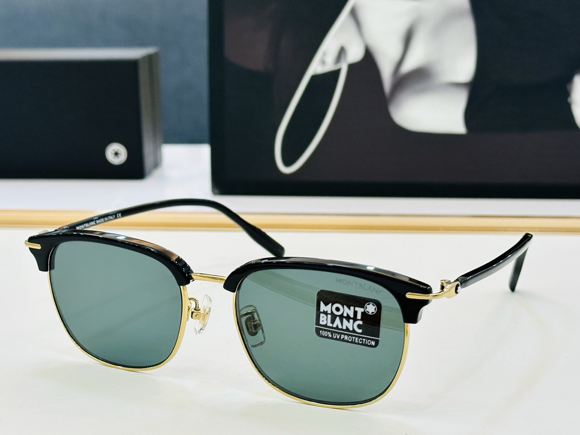 官网新品 MONTBLANC 万宝龙 MB0492OA Size：55口19-145   做工精良 👍👍W 完美电镀 配