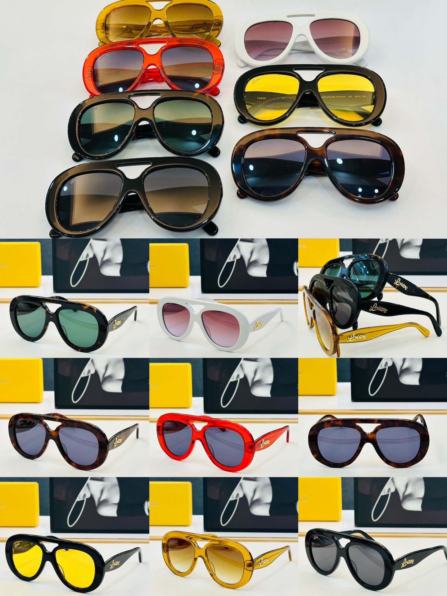 罗意威 AVIATOR Size：55口17-145 实物更美 现货发售！💕细节全部实拍展示 b现货不多 微笑]  🆕 