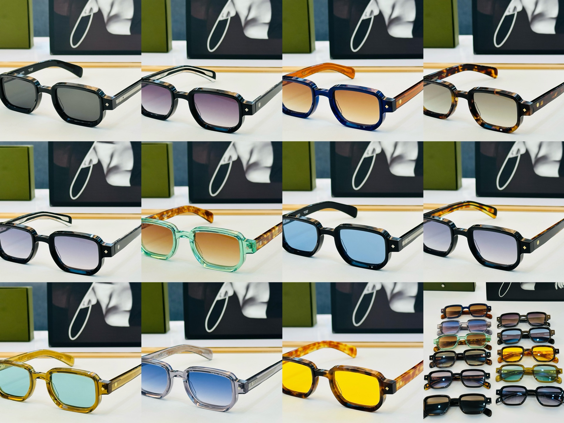 Sato Sunglasses TO🆕 P QUALITY MODEL： RAN  SIZE：48口22-143 qj潮