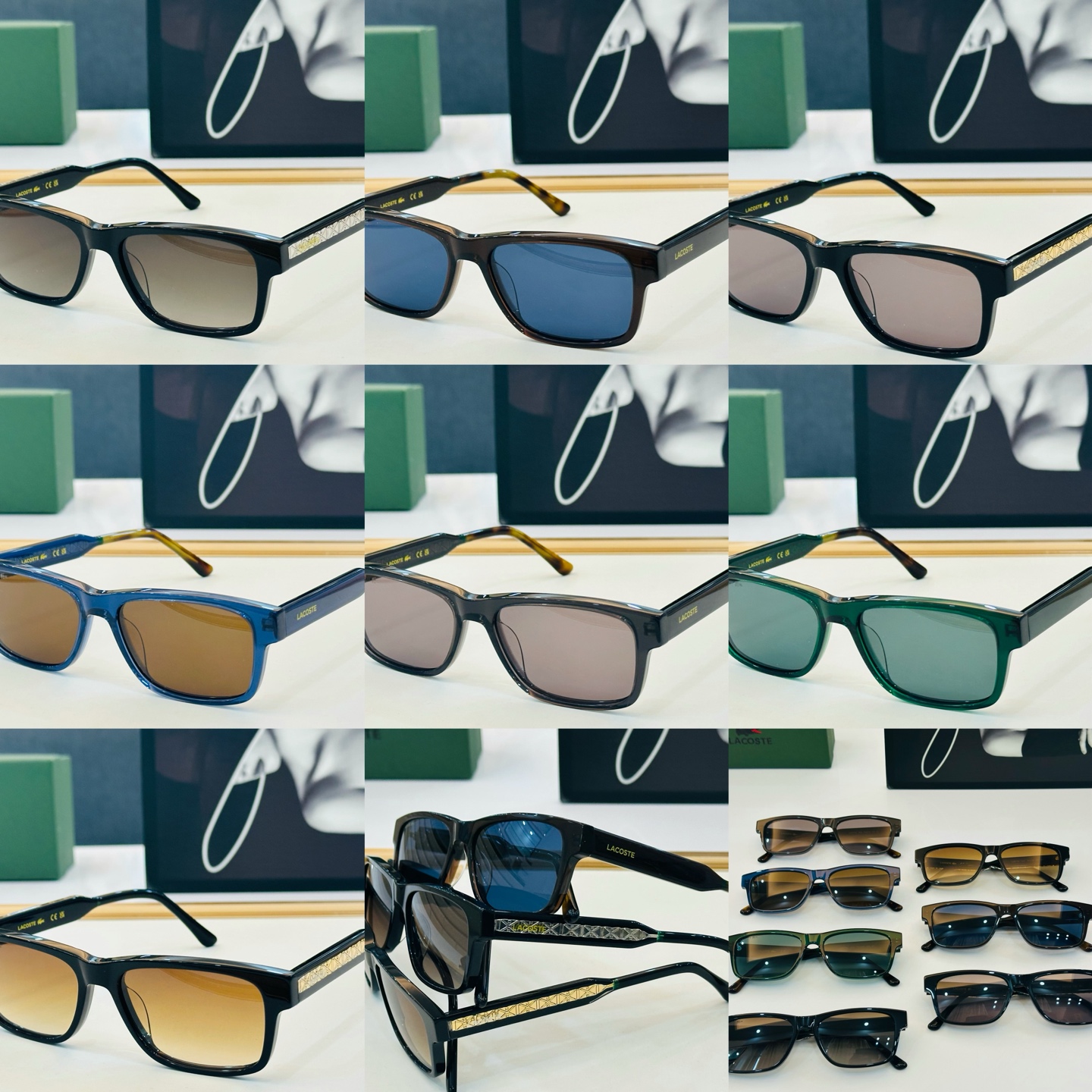 🆕 鳄鱼 LACOSTE 最新 L2977S  Size：54口16-145   💫💫时尚舒适  C💍太阳镜 🆕 