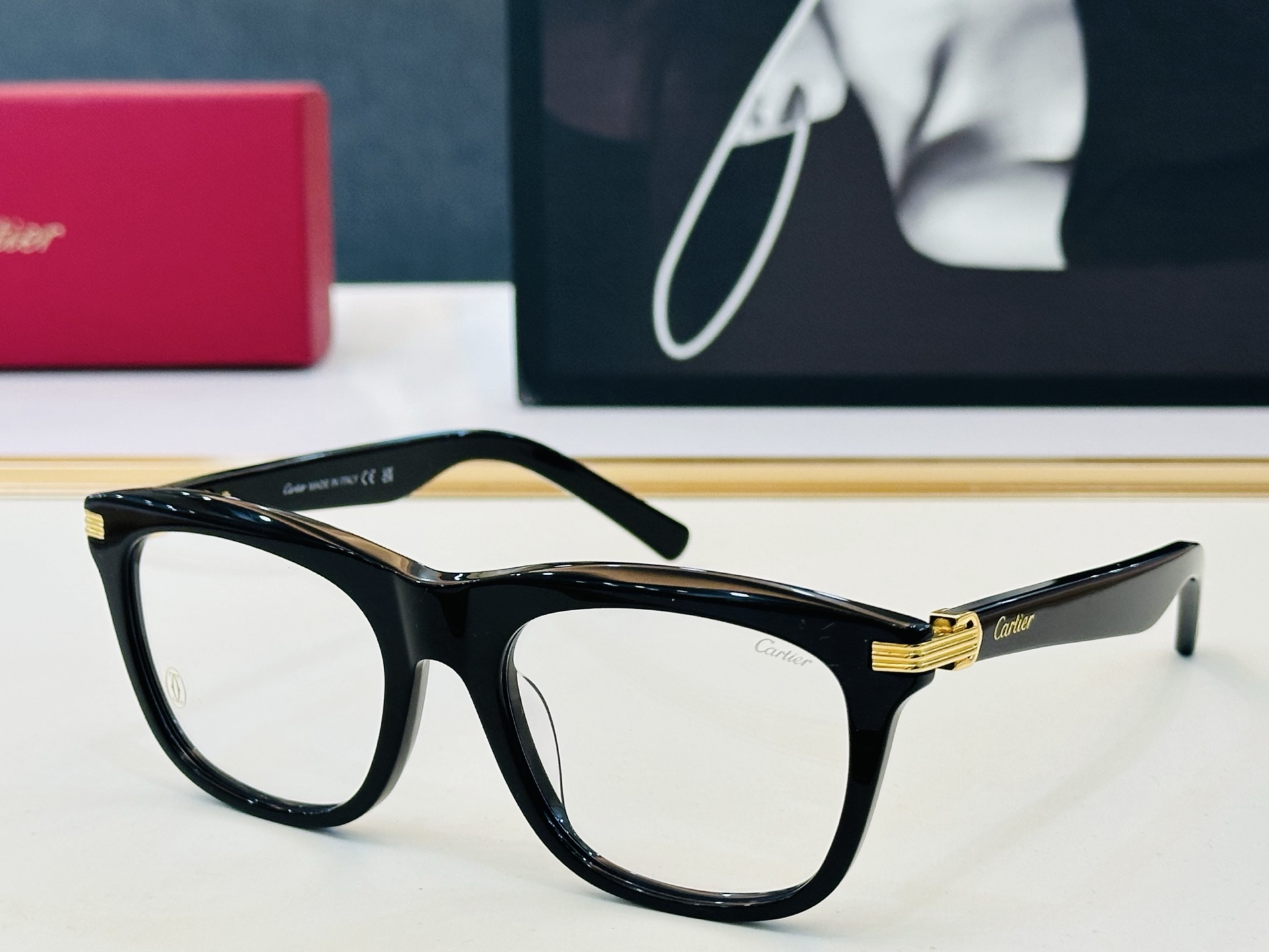 Cartier-卡家 🎁CT0396S Size：53口20-145 不挑脸型 简约大气 时尚休闲👌👃C配光镜 