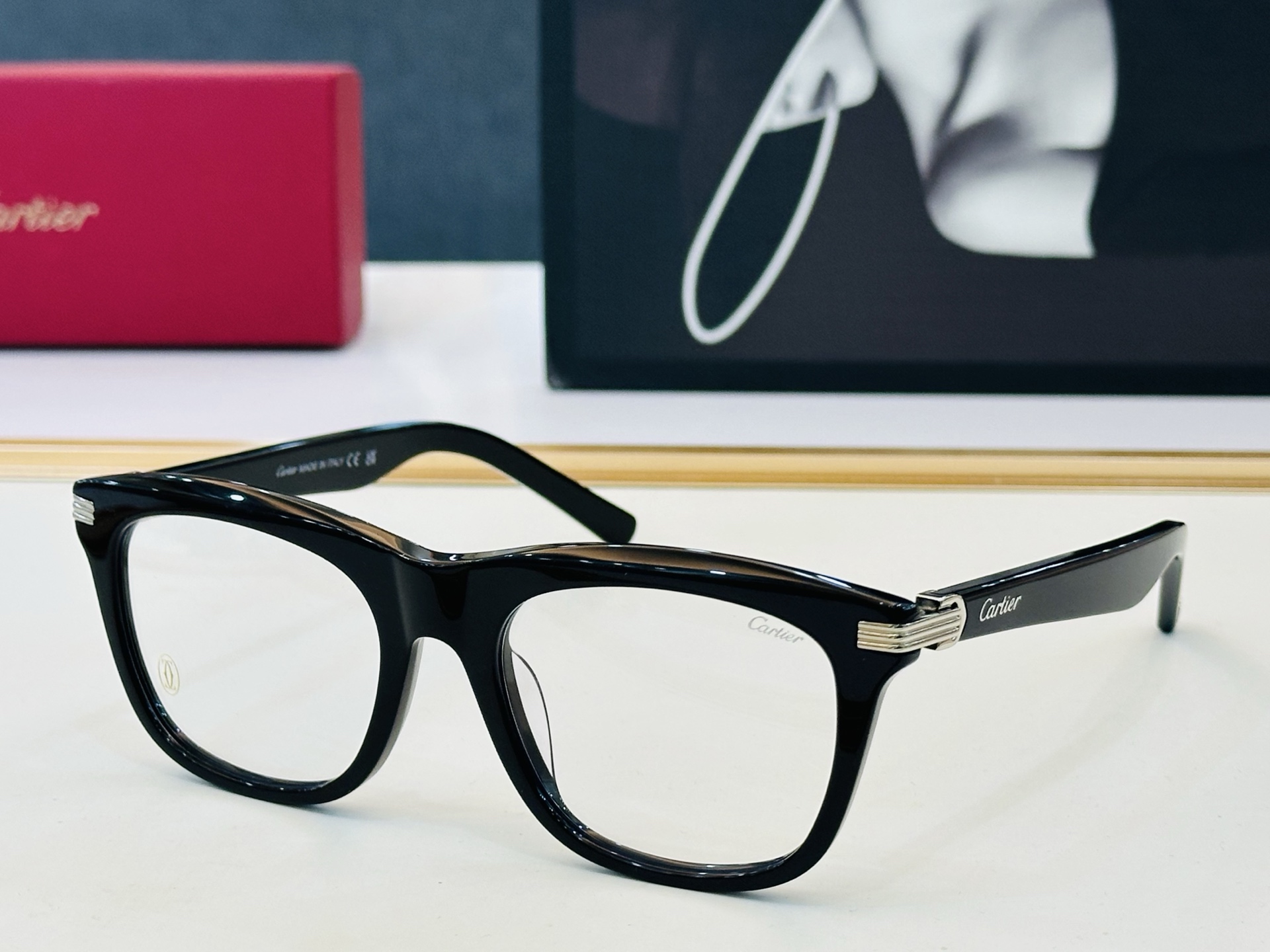 Cartier-卡家 🎁CT0396S Size：53口20-145 不挑脸型 简约大气 时尚休闲👌👃C配光镜 