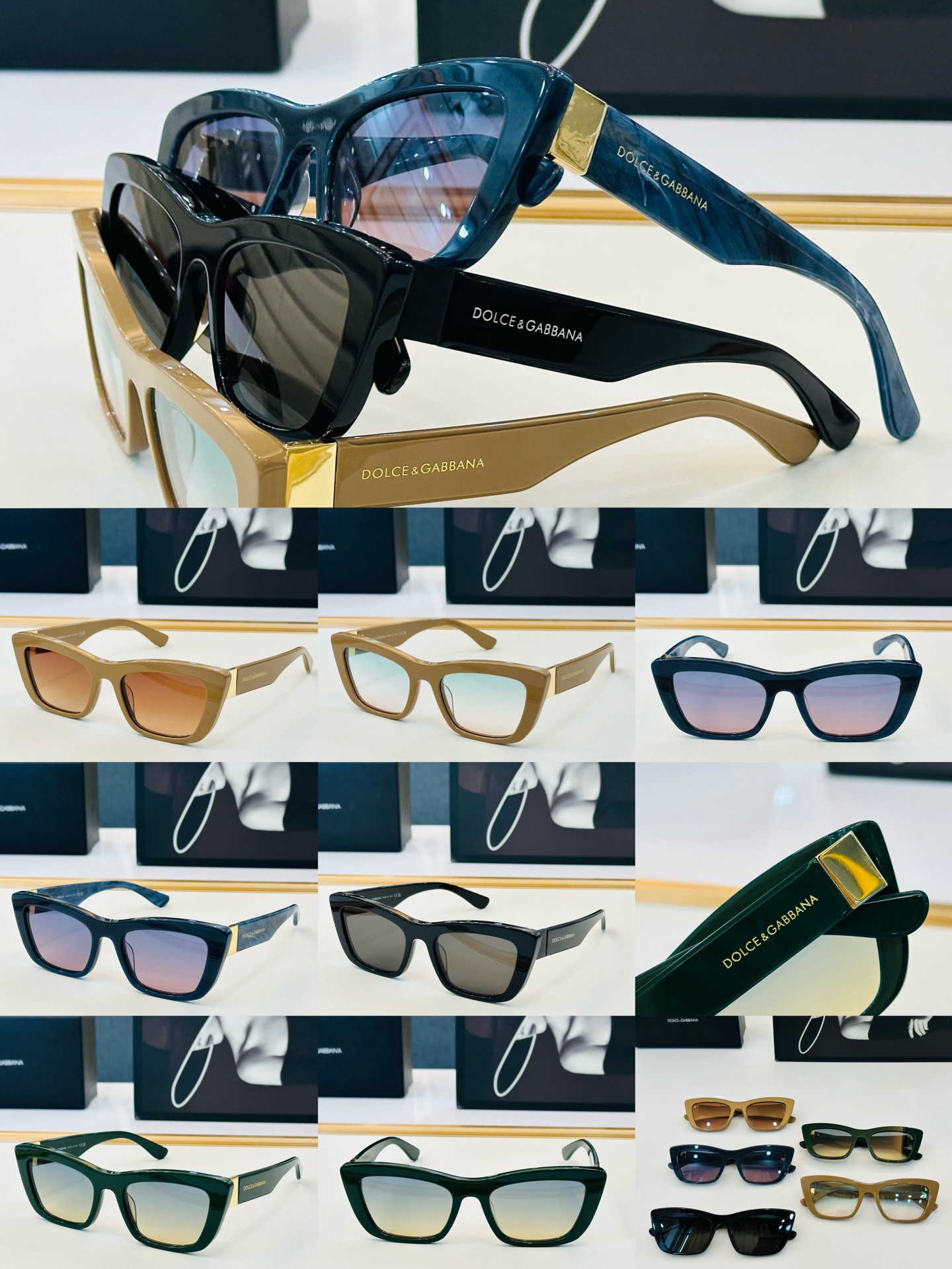 DOLCE&GABBANA* 杜家 DG6171  size：53口20-145  质量杠杠的 👍喜欢的快下手 L质感强