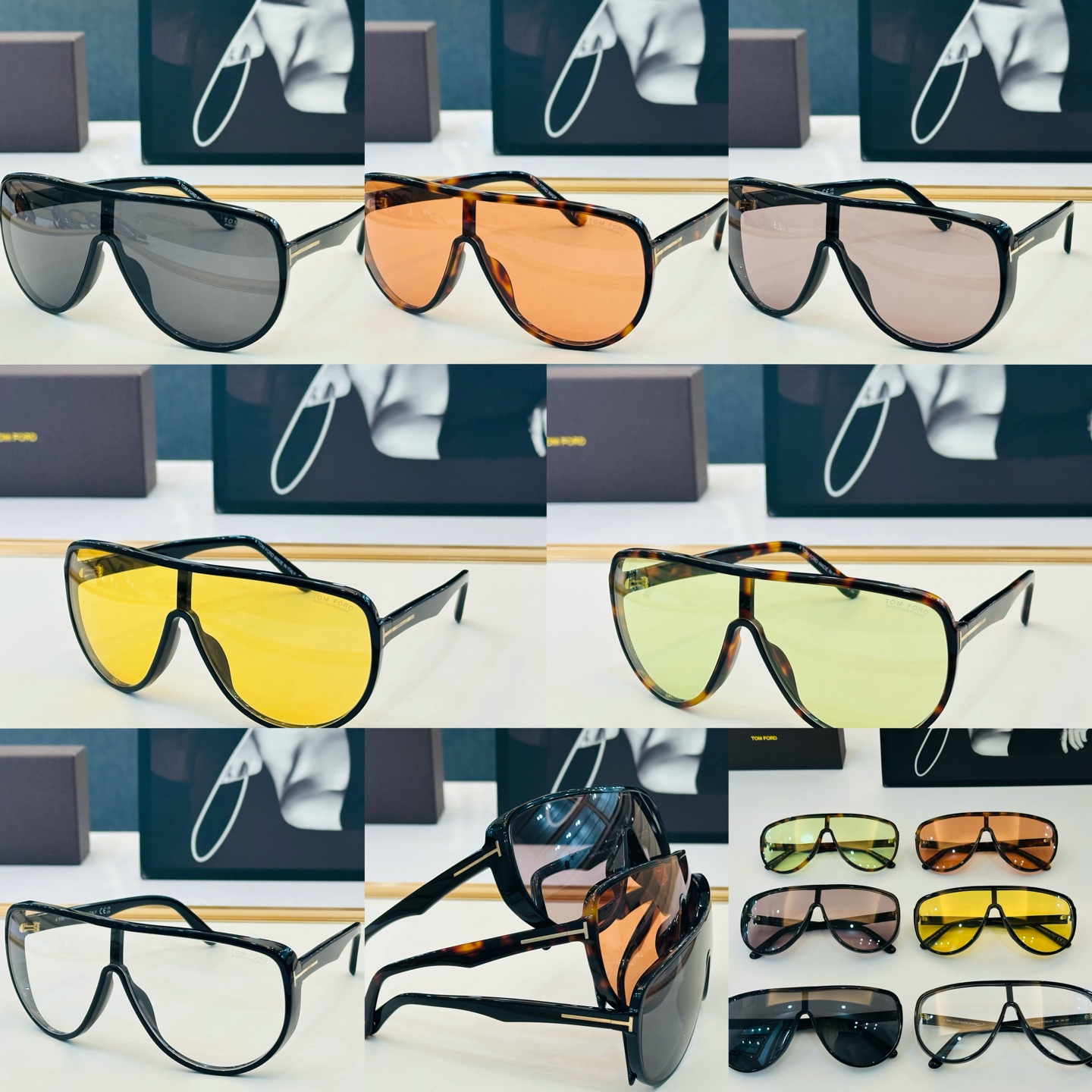 🔺TOM FOR*🔻 汤姆家 官网新款 FT1182    Size：138口145 经典时尚 🔝🔝H采用时下最流行片色