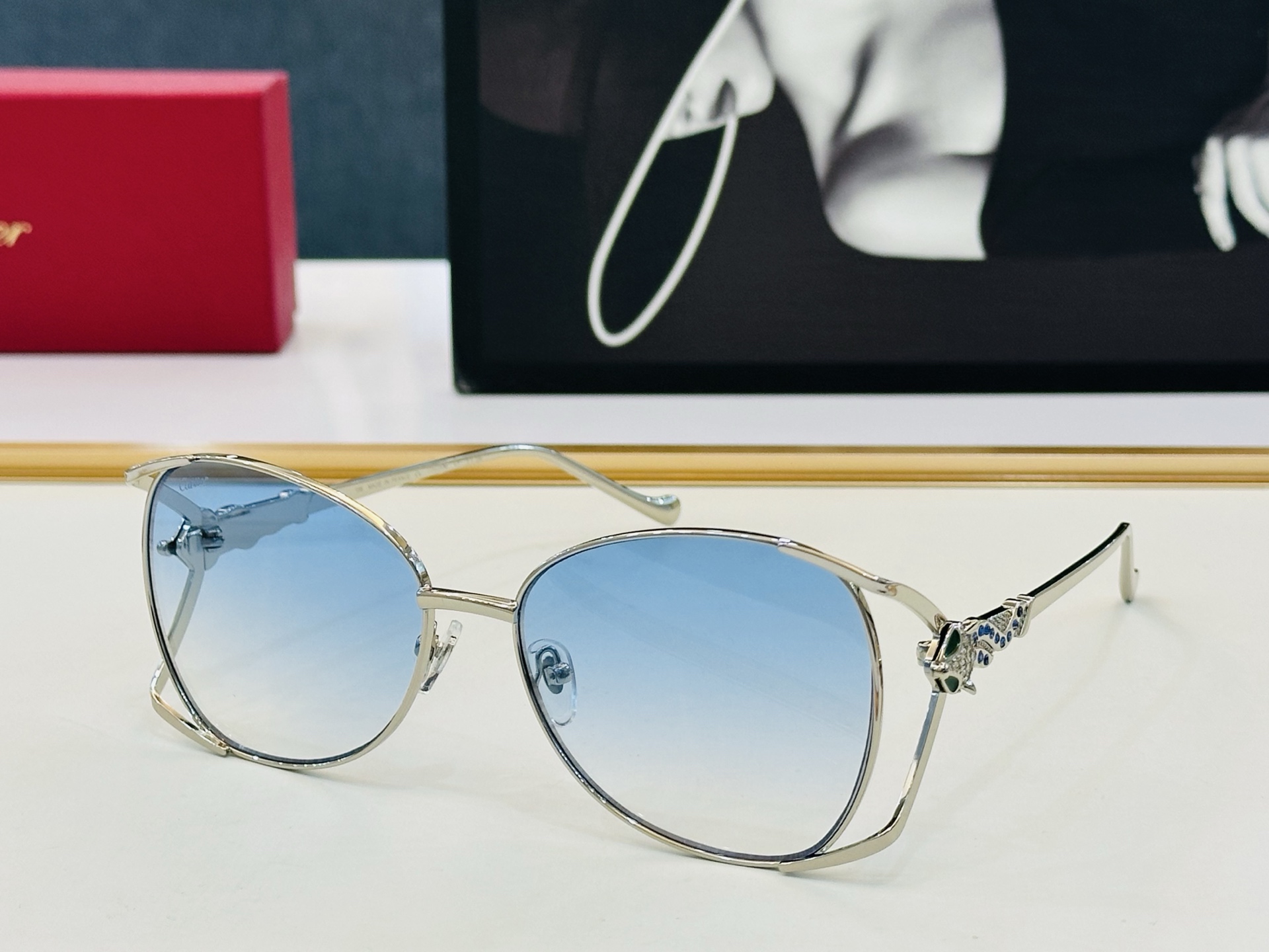 🆕 原版Cartie* 卡家 官网经典款 太阳镜 CT02287 Size：60口17-138  电镀工艺精湛大牌品 X