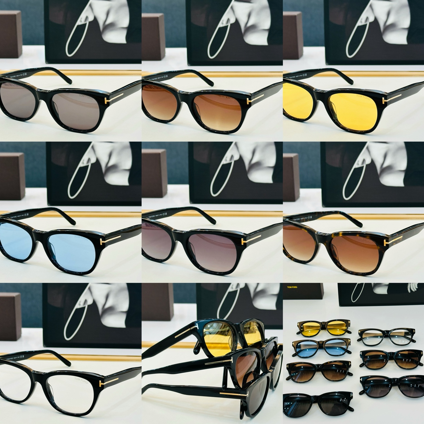 🔺TOM FOR*🔻 汤姆家 官网新款 TF1362 Size：53口16-145  经典时尚 🔝🔝H采用时下最流😍 