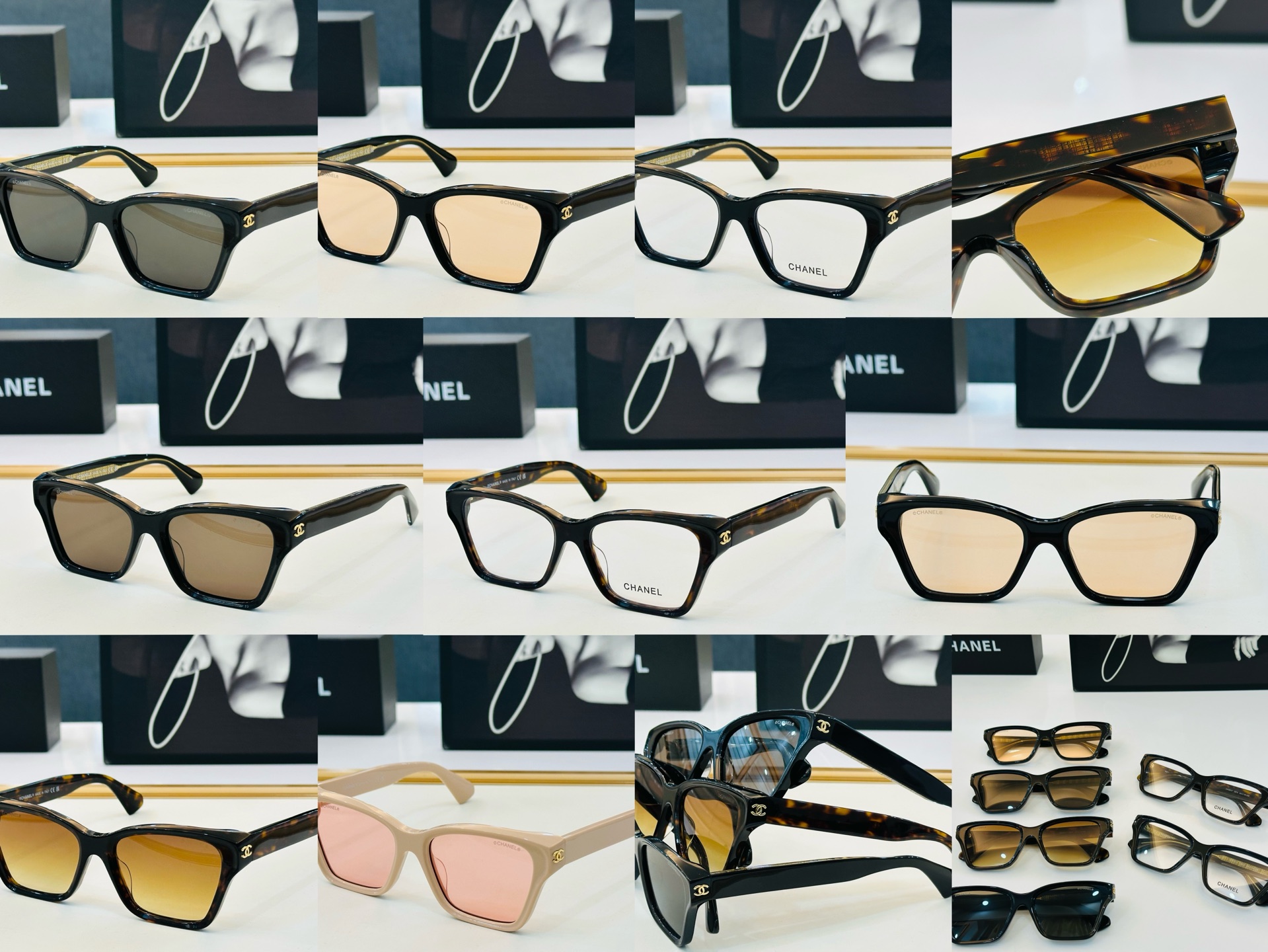 【CHANE*/香家】MODEL: CH3517💅🏻☝👓完美品质 Size：54口19-145 💋独特设计q 适合各种脸