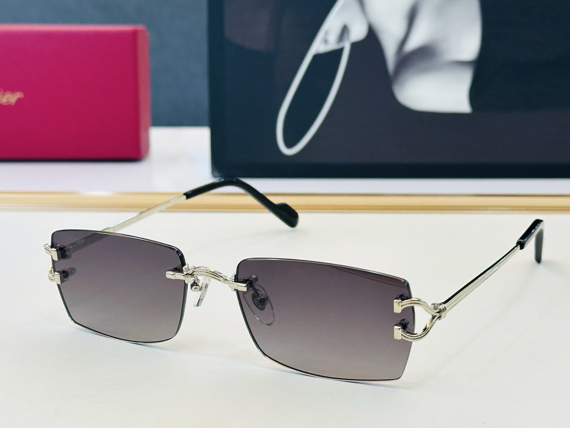 🆕 原版Cartie* 卡家 太阳镜 CT0550S Size：56口18-140 电镀工艺精湛大牌品 H戴起来气质十足