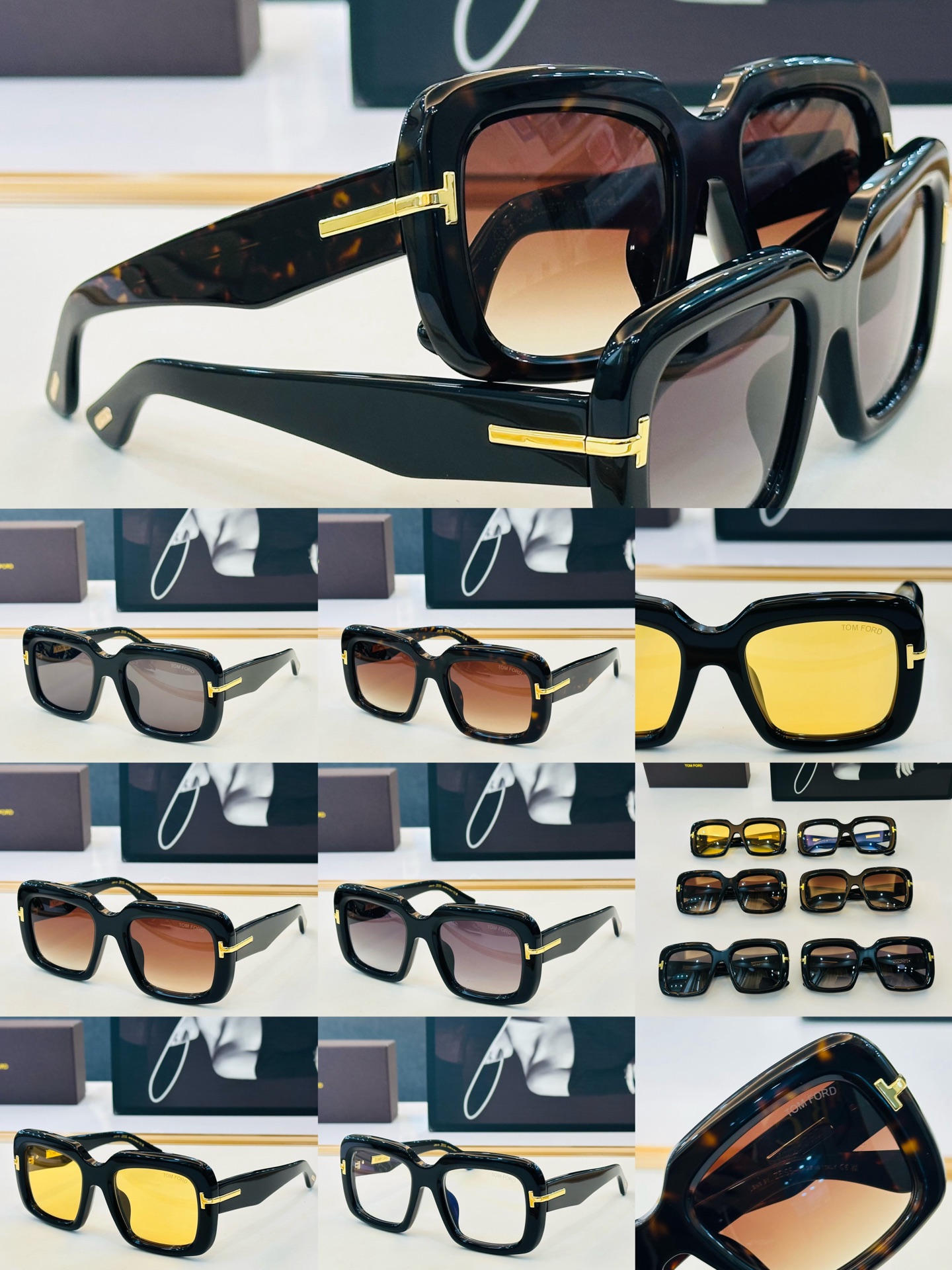 🆕款 TOM FORD🏇汤姆家 MODEL:TF1330  size：53口20-140  🈷️😍时尚潮流 H超轻 高品