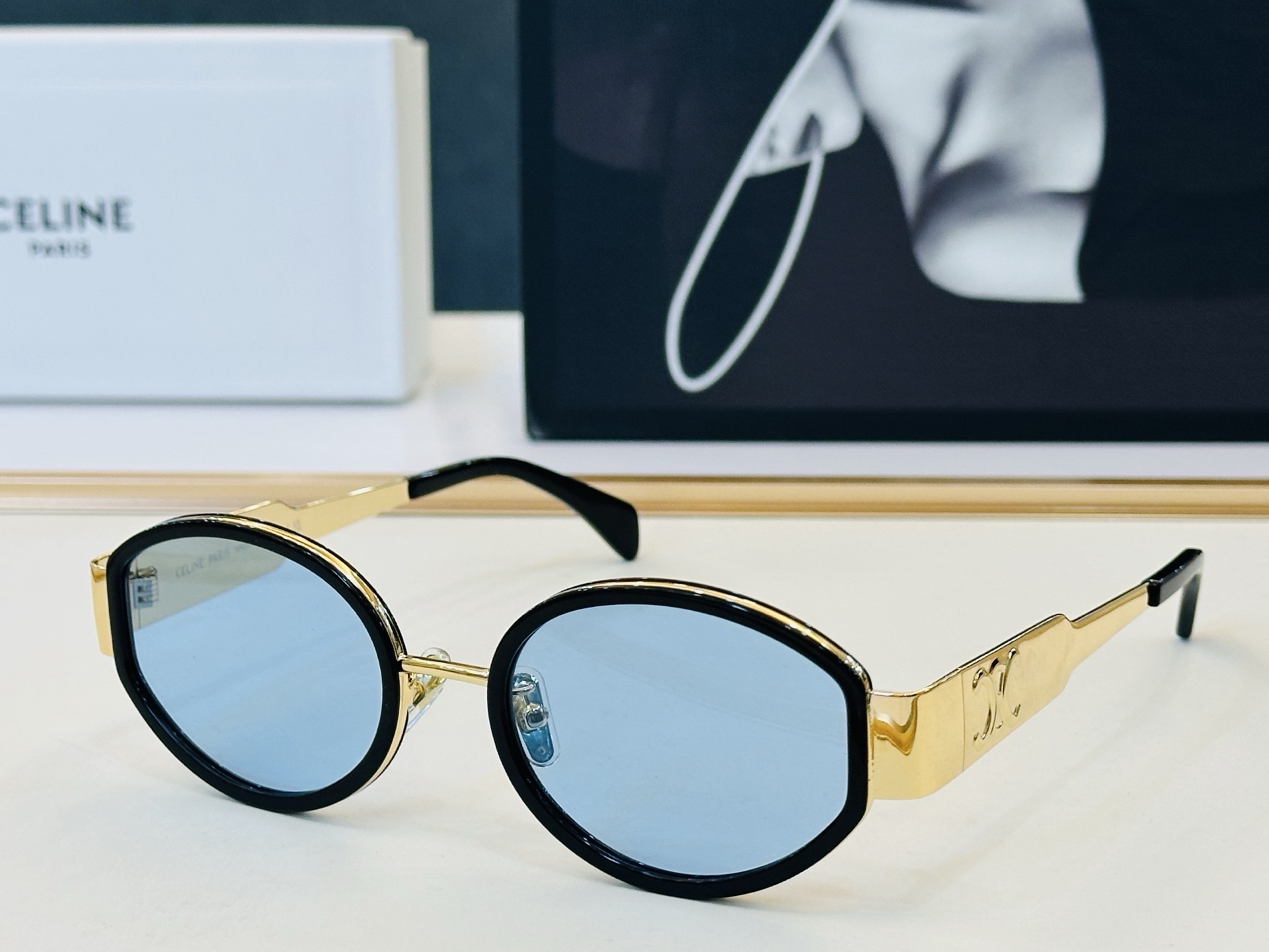 【CELINE】赛琳 CL40331F Size：54口21-145    一直热销的款式 欧美风 L光泽度好 质感强 