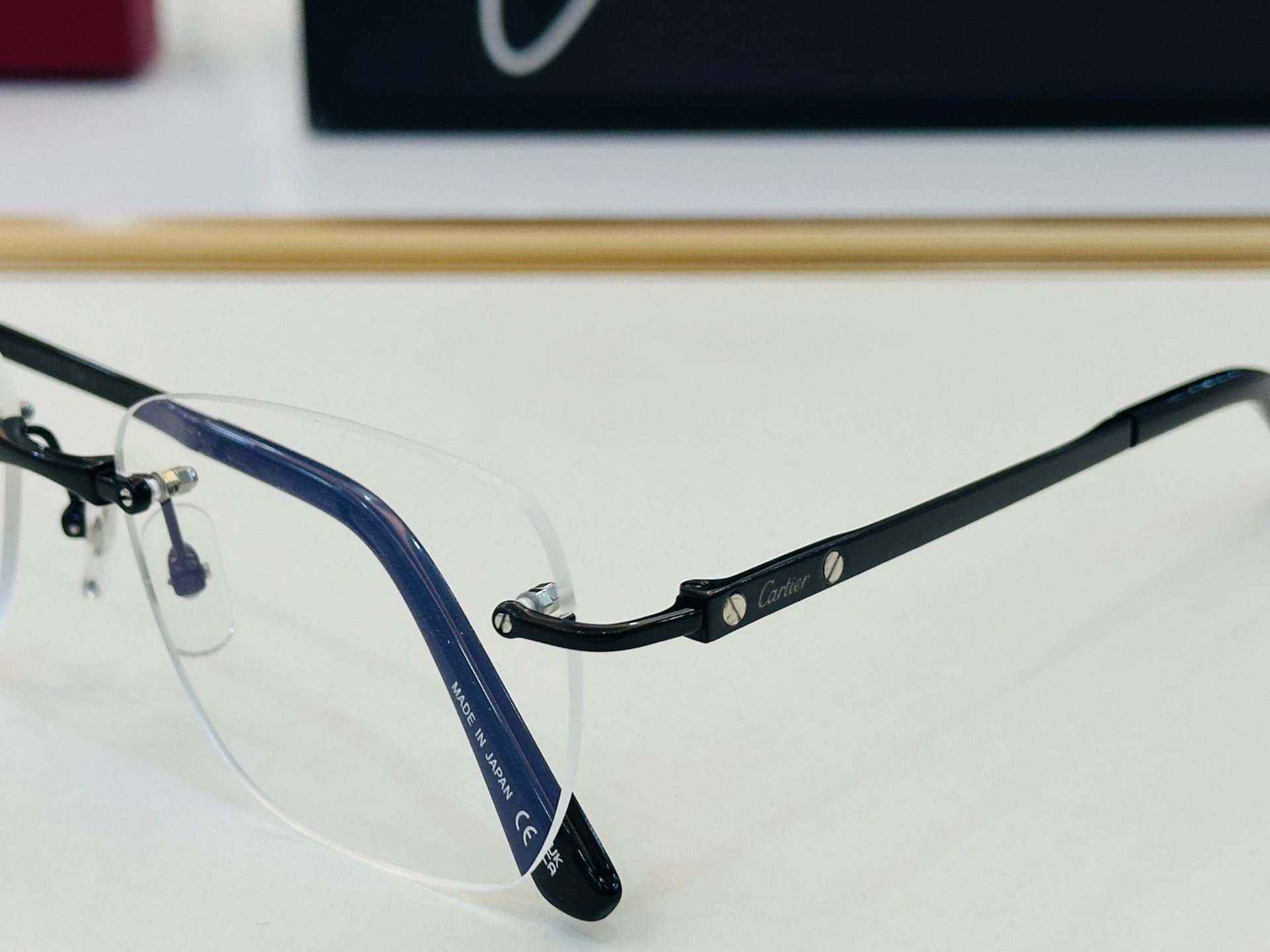Cartier-卡家 ✨CT0512O Size：57口17-145 不挑脸型 简约大气 时尚休闲 钛架👌👃J框型简约 