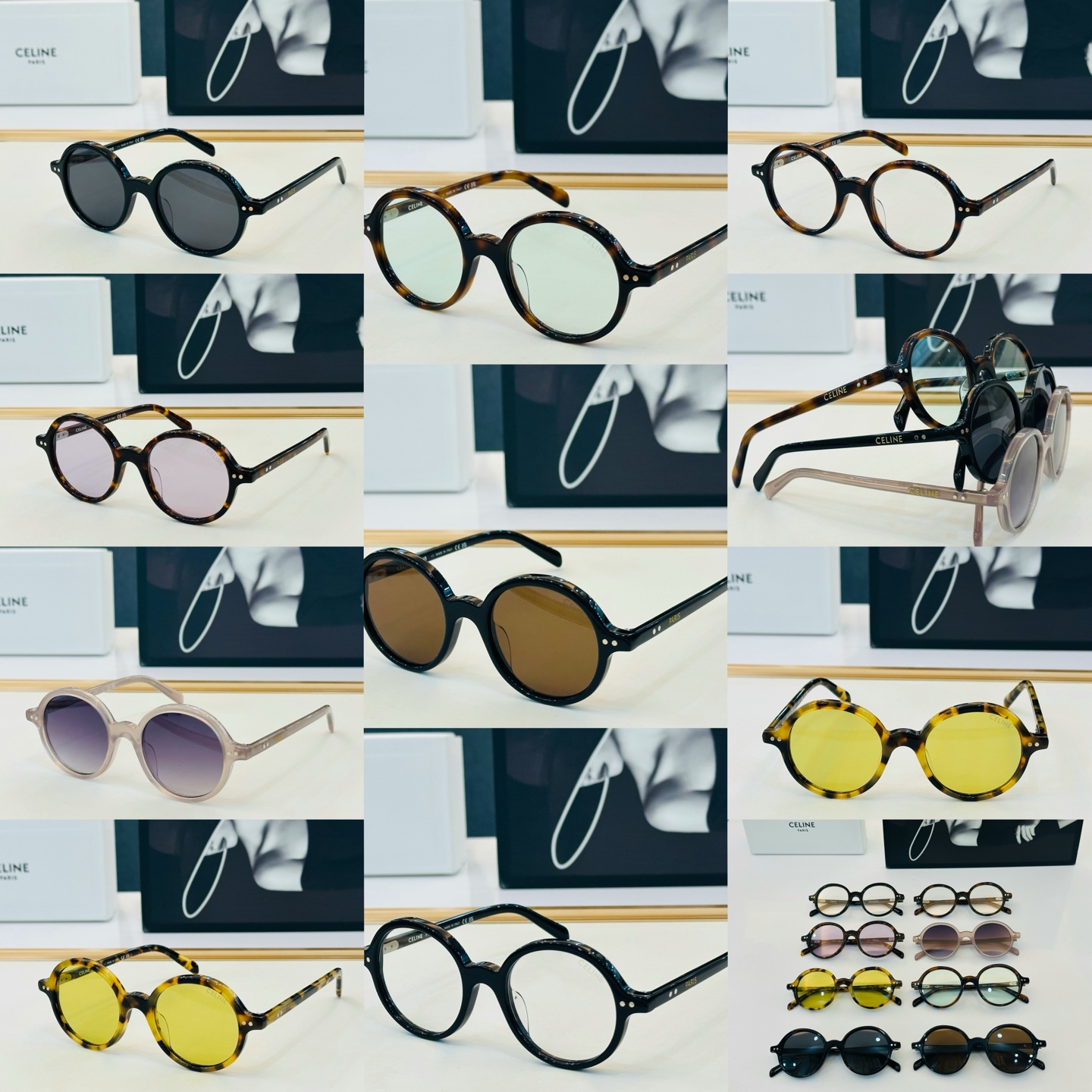 【CELINE】赛琳 CL40365U Size：48口20-140  一直热销的款式 欧美风 光泽度好 质感强  C工
