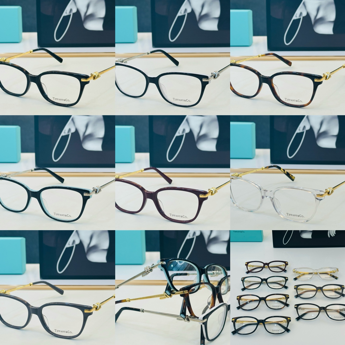 蒂芙家 Tiffany & CO. TF2281    Size：55口17-145 时尚太阳镜架 👍b多色可选 配光架