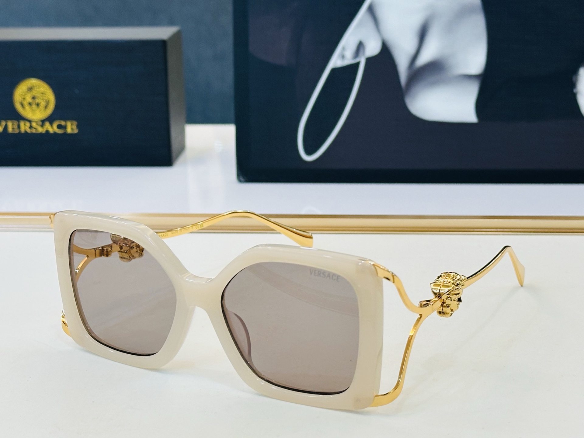 ❤️❤️范思家 VERSACE✨✨✨MODEL：VE4502U  Size：53口17-128 ✨XL有范 