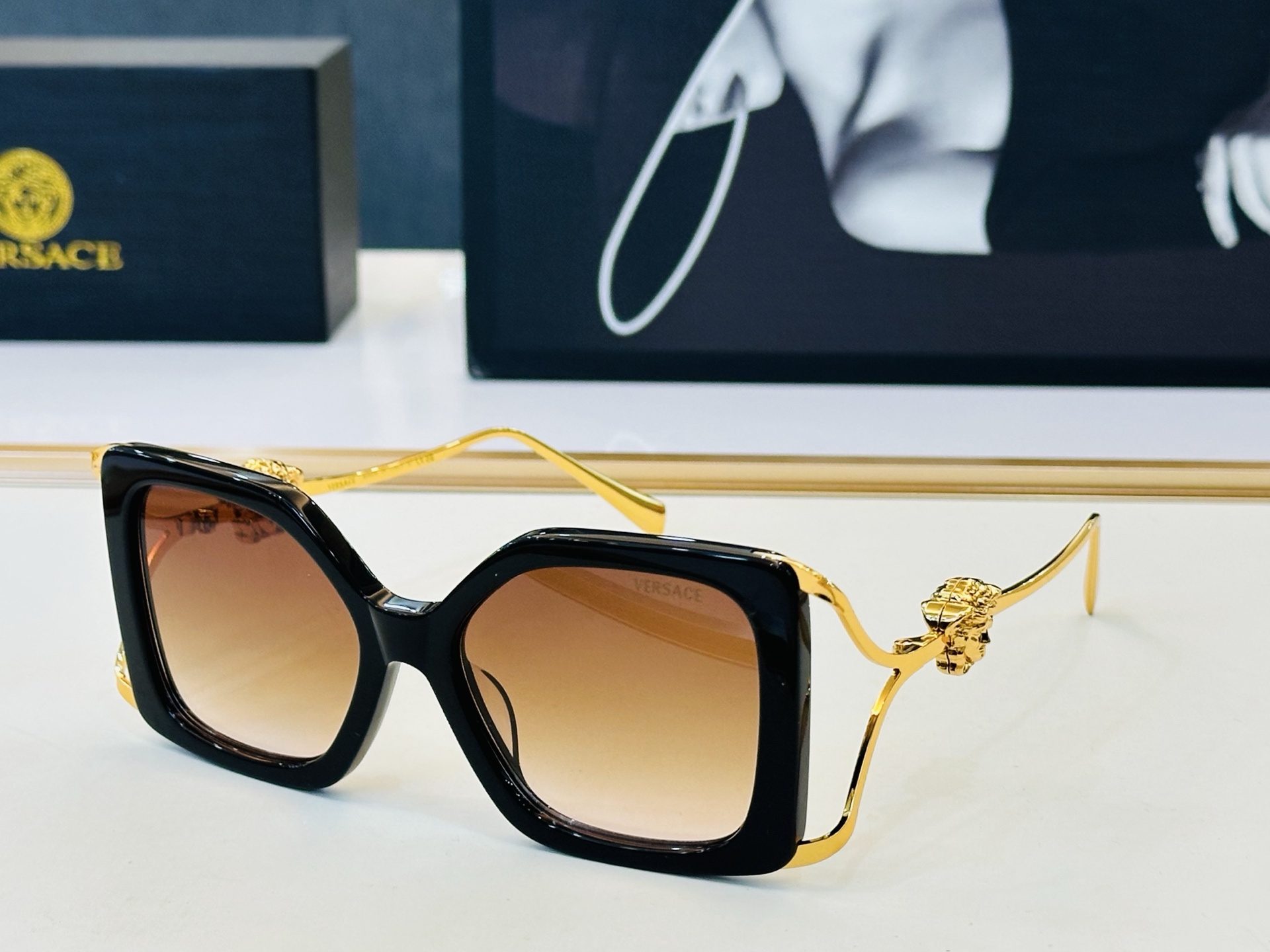 ❤️❤️范思家 VERSACE✨✨✨MODEL：VE4502U  Size：53口17-128 ✨XL有范 
