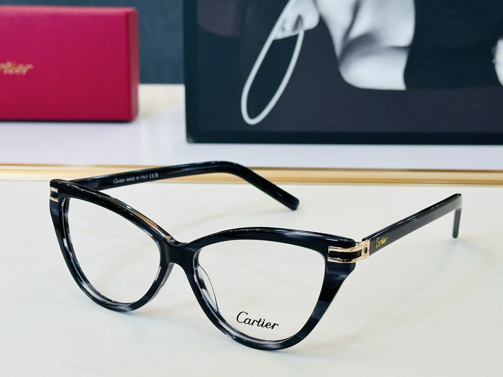 Cartier-卡家 ✨CT00768 Size：54口17-145 不挑脸型 简约大气 时尚休闲 👌👃H 小框型 