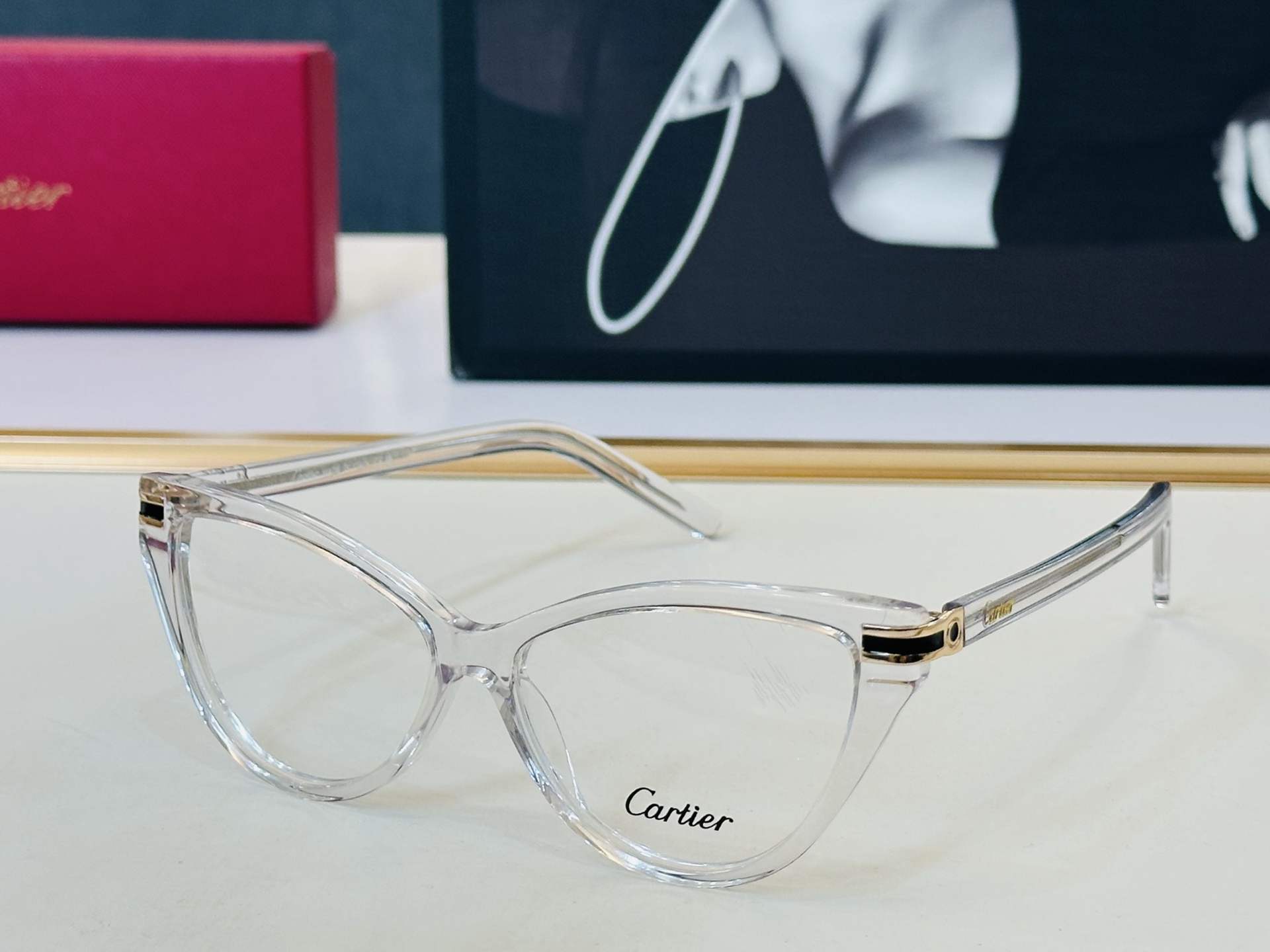 Cartier-卡家 ✨CT00768 Size：54口17-145 不挑脸型 简约大气 时尚休闲 👌👃H 小框型 