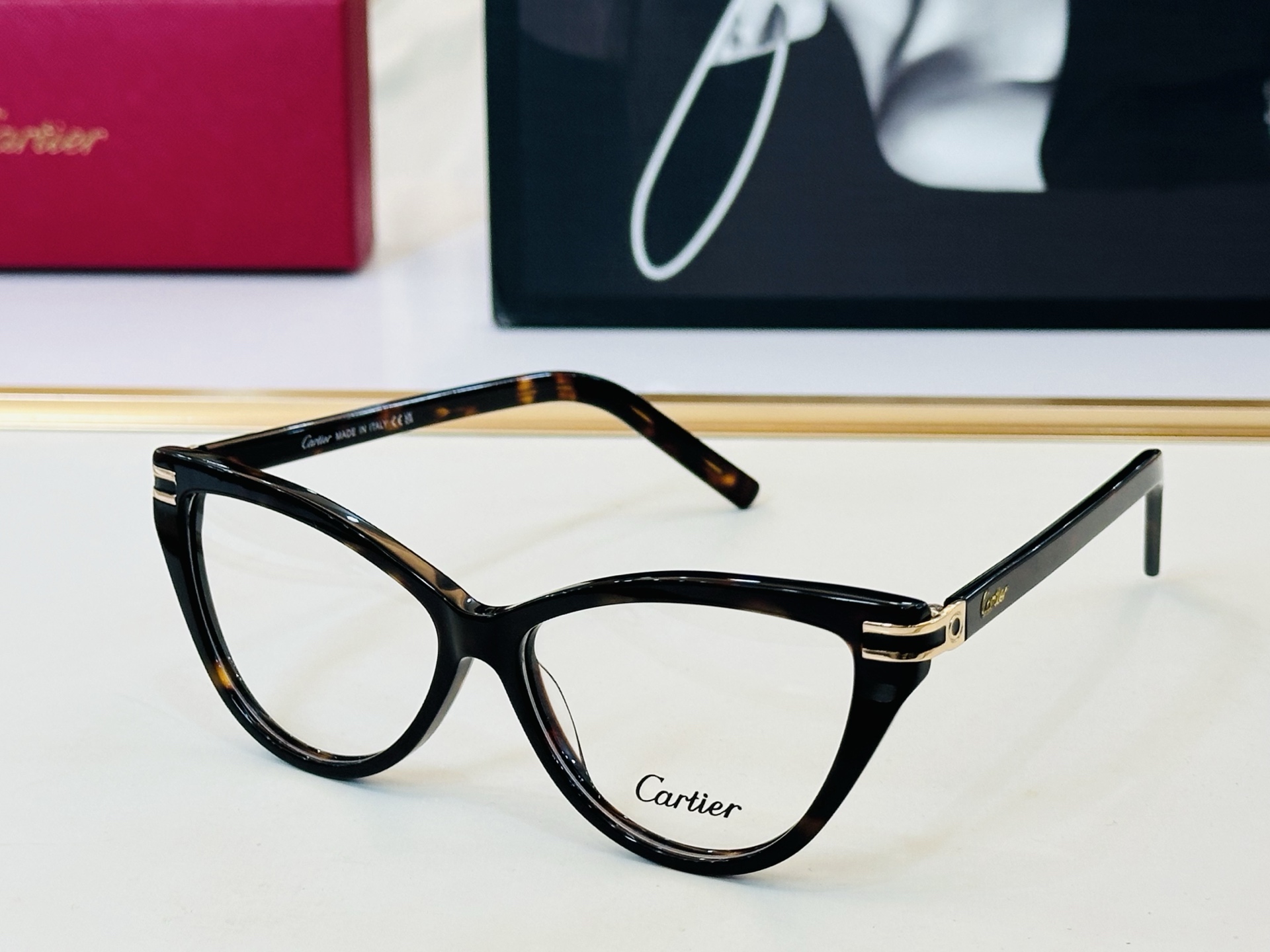Cartier-卡家 ✨CT00768 Size：54口17-145 不挑脸型 简约大气 时尚休闲 👌👃H 小框型 