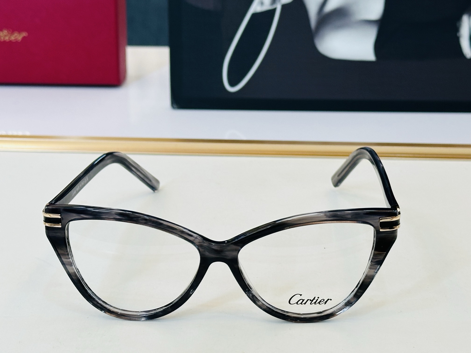 Cartier-卡家 ✨CT00768 Size：54口17-145 不挑脸型 简约大气 时尚休闲 👌👃H 小框型 