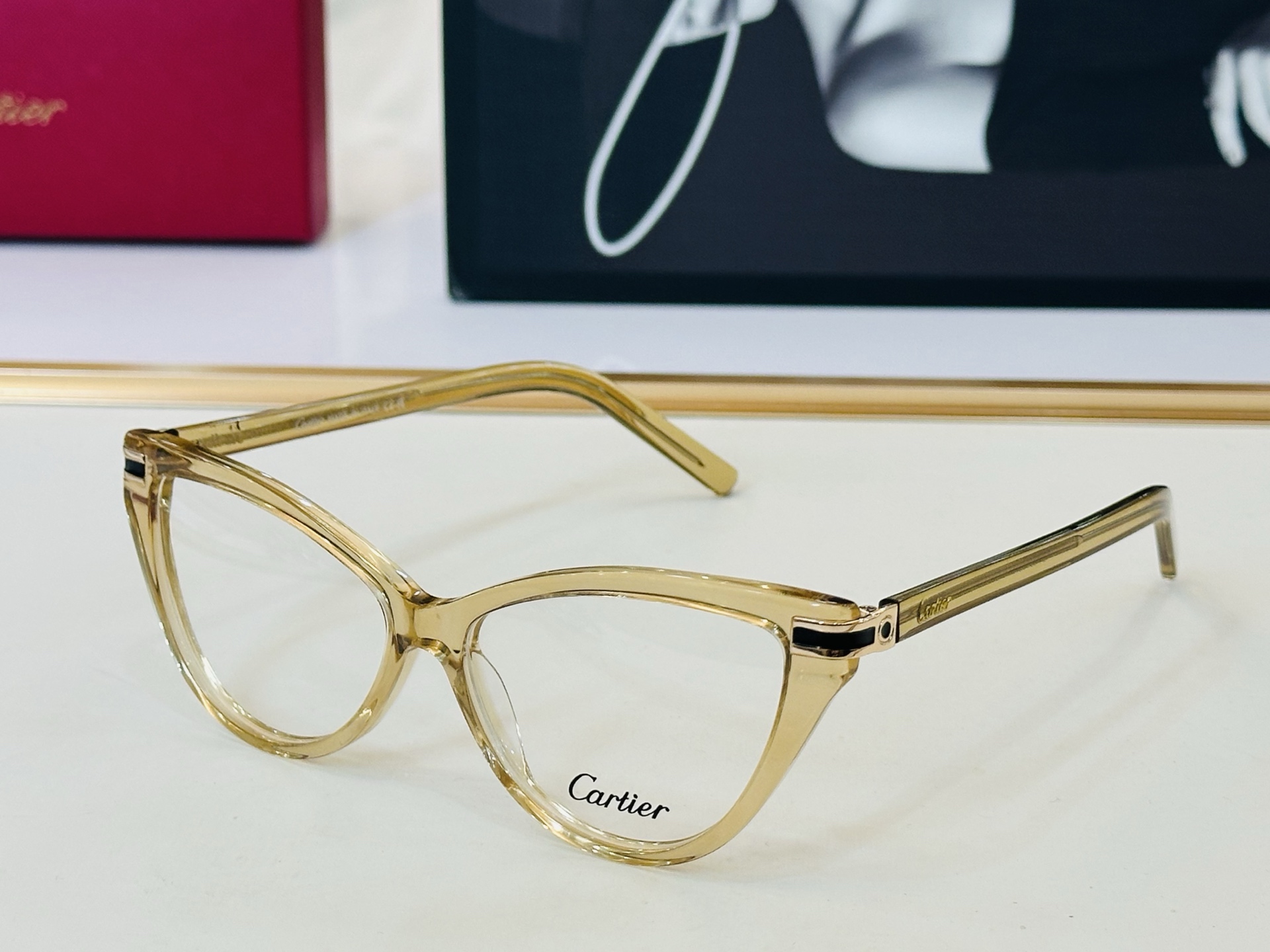 Cartier-卡家 ✨CT00768 Size：54口17-145 不挑脸型 简约大气 时尚休闲 👌👃H 小框型 