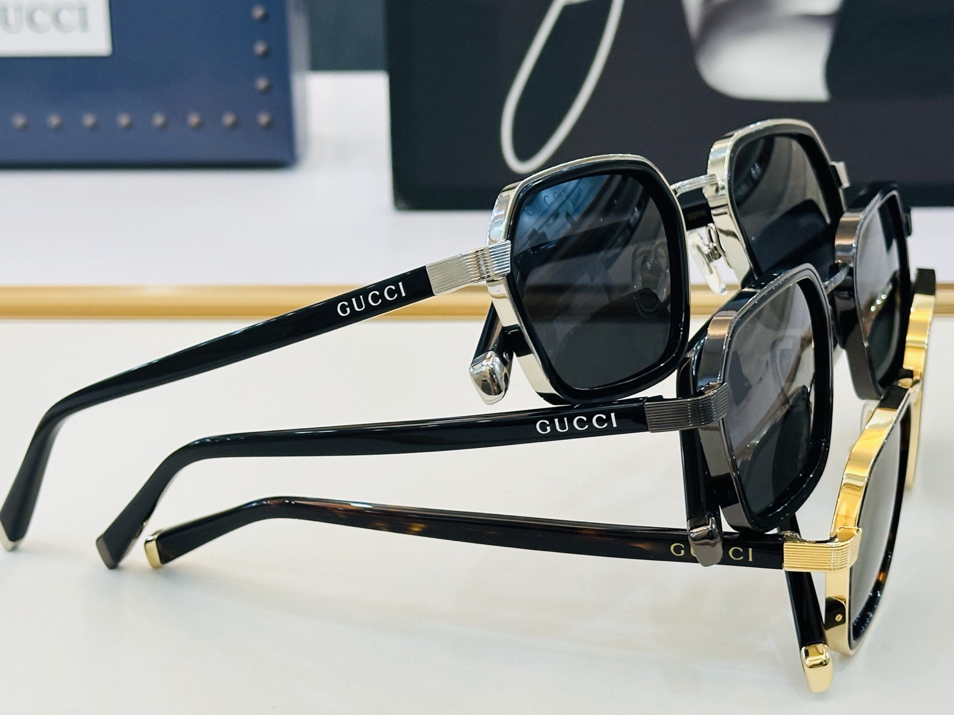 GUCC* 古家 GG2074S  🐝🐝系列 Size：51口22-145 🍁🍁 W超绝品质 🔥