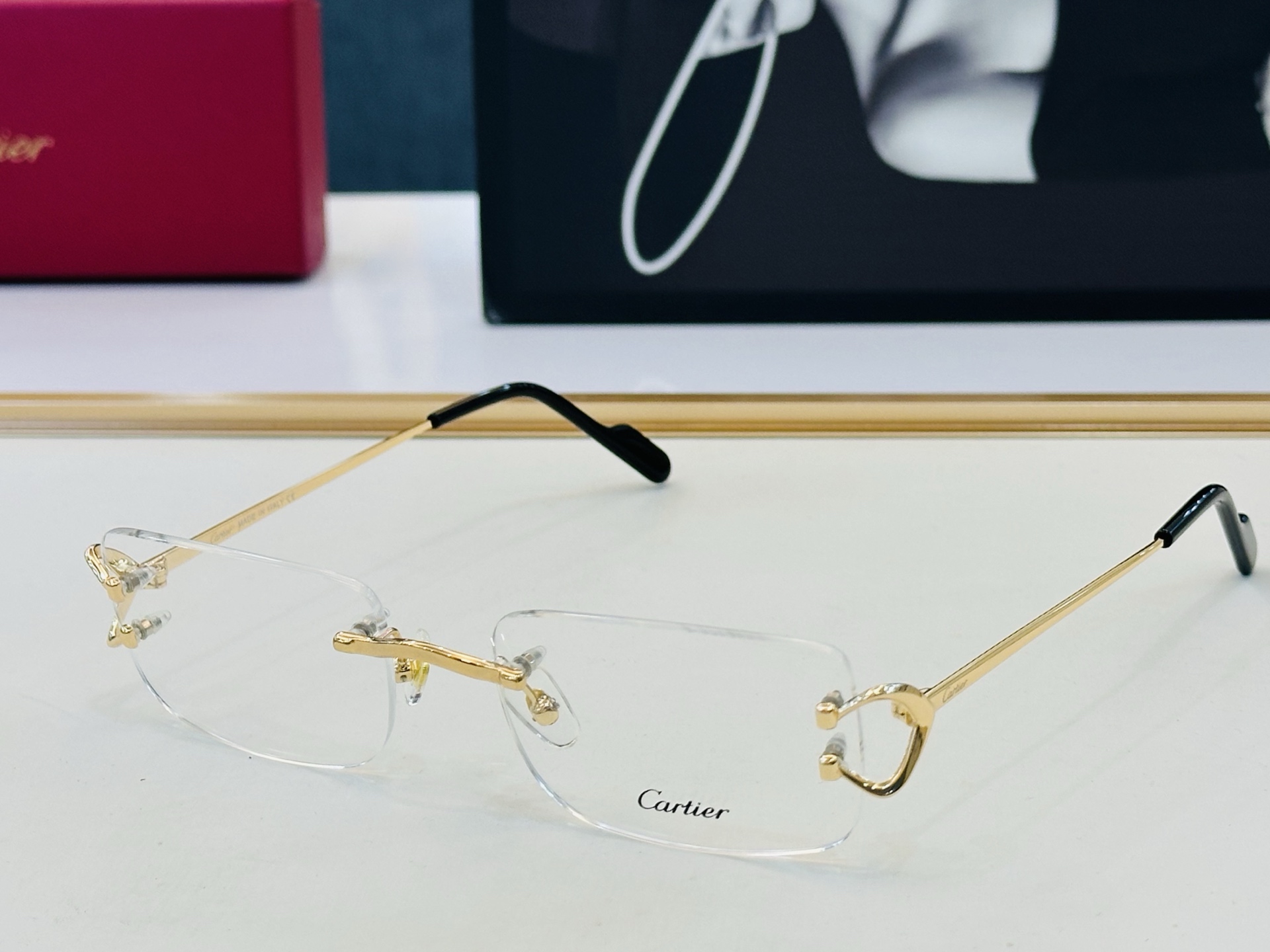 Cartie* 卡家 太阳镜 CT03310 Size：55口18-145 电镀工艺精湛气质十足！L男女同款 配光镜 