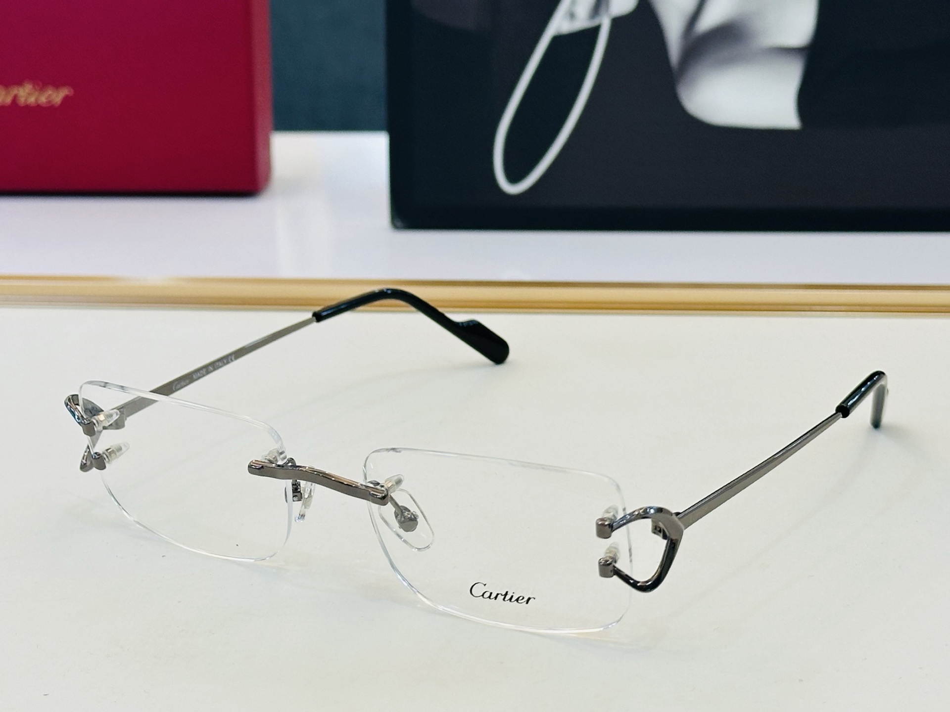 Cartie* 卡家 太阳镜 CT03310 Size：55口18-145 电镀工艺精湛气质十足！L男女同款 配光镜 