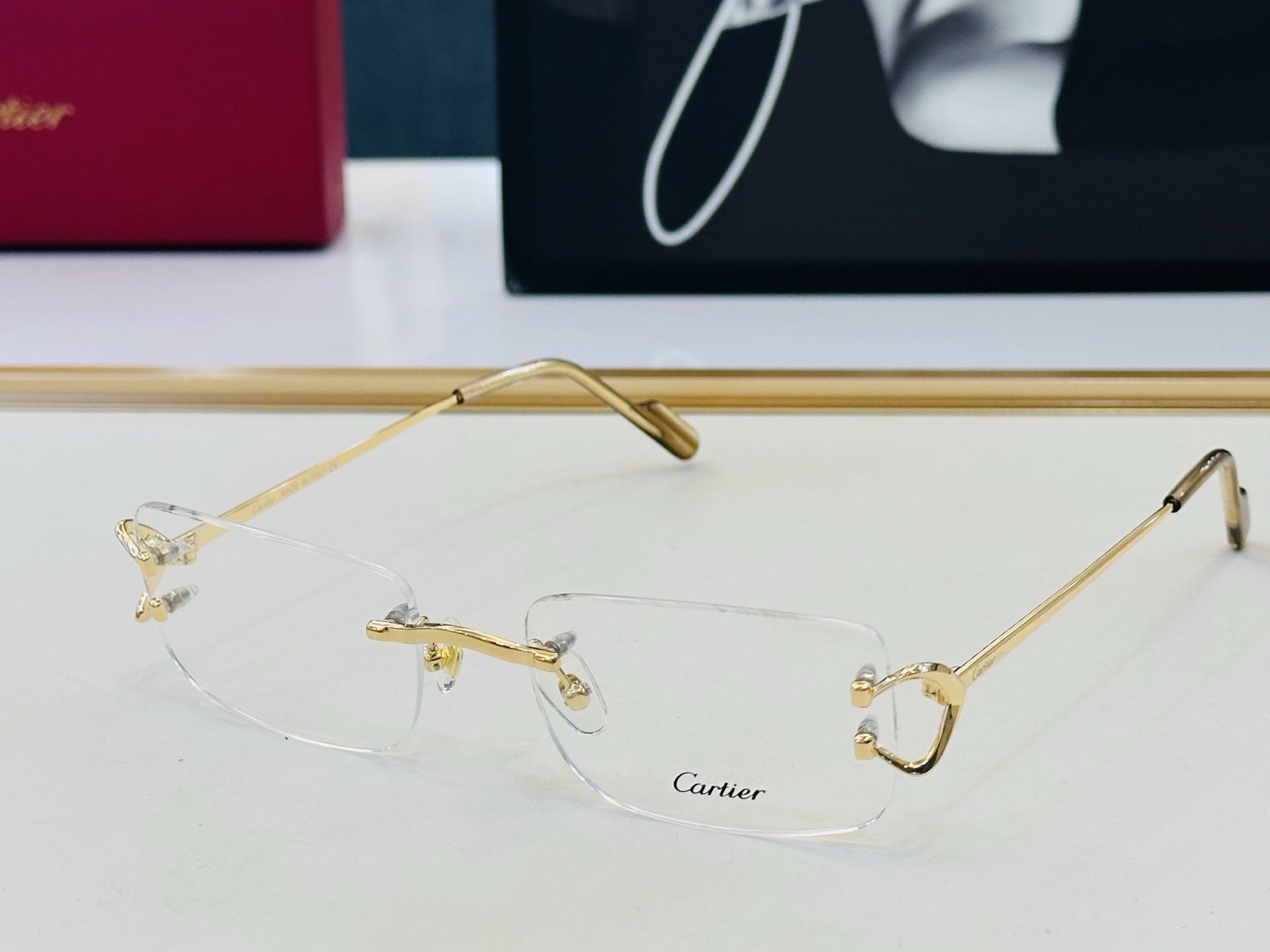 Cartie* 卡家 太阳镜 CT03310 Size：55口18-145 电镀工艺精湛气质十足！L男女同款 配光镜 