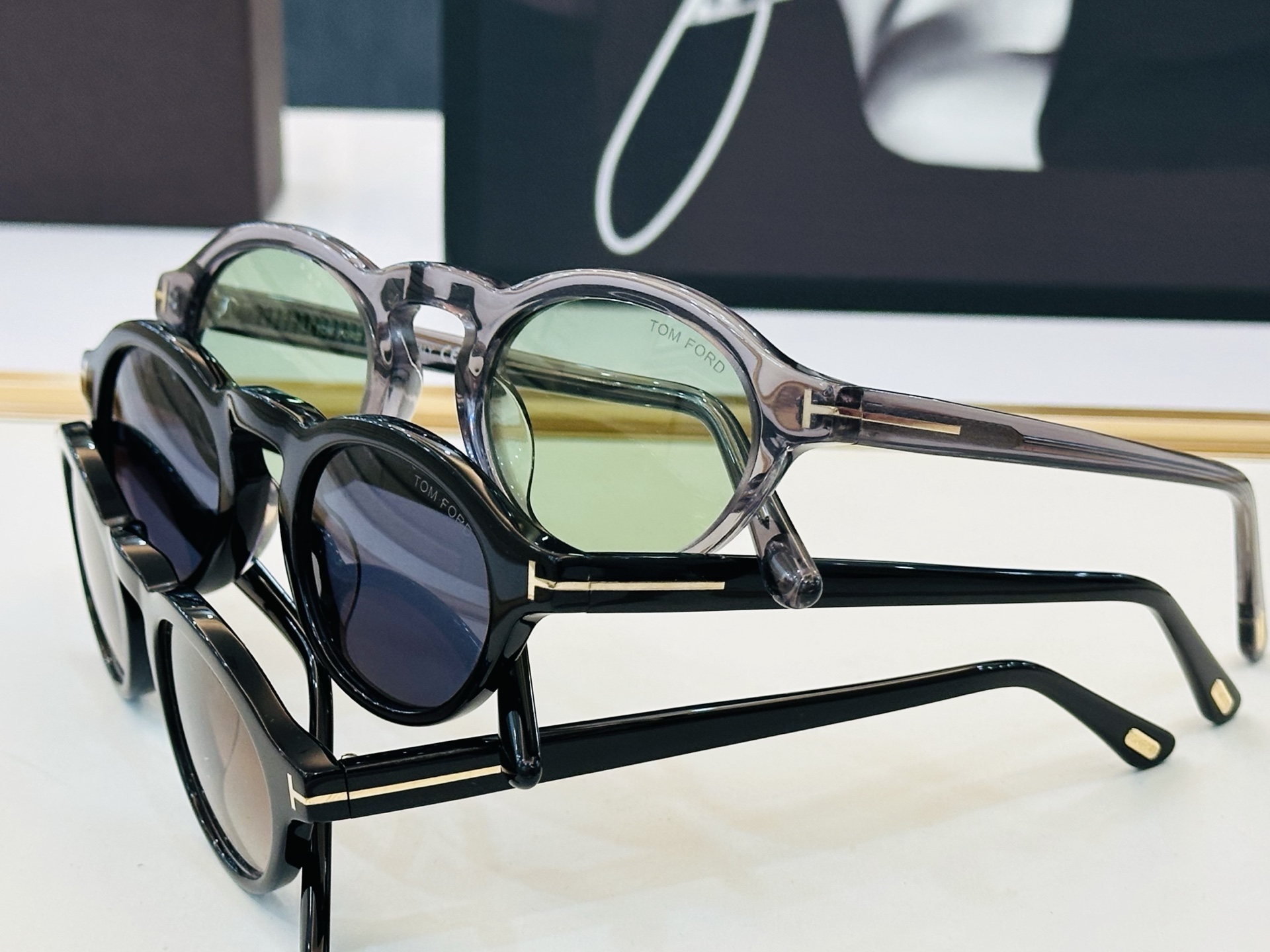 🆕款 TOM FORD🏇汤姆家 MODEL:FT1332  Size：48口23-145 🈷️😍时尚潮流 CC超轻 太阳