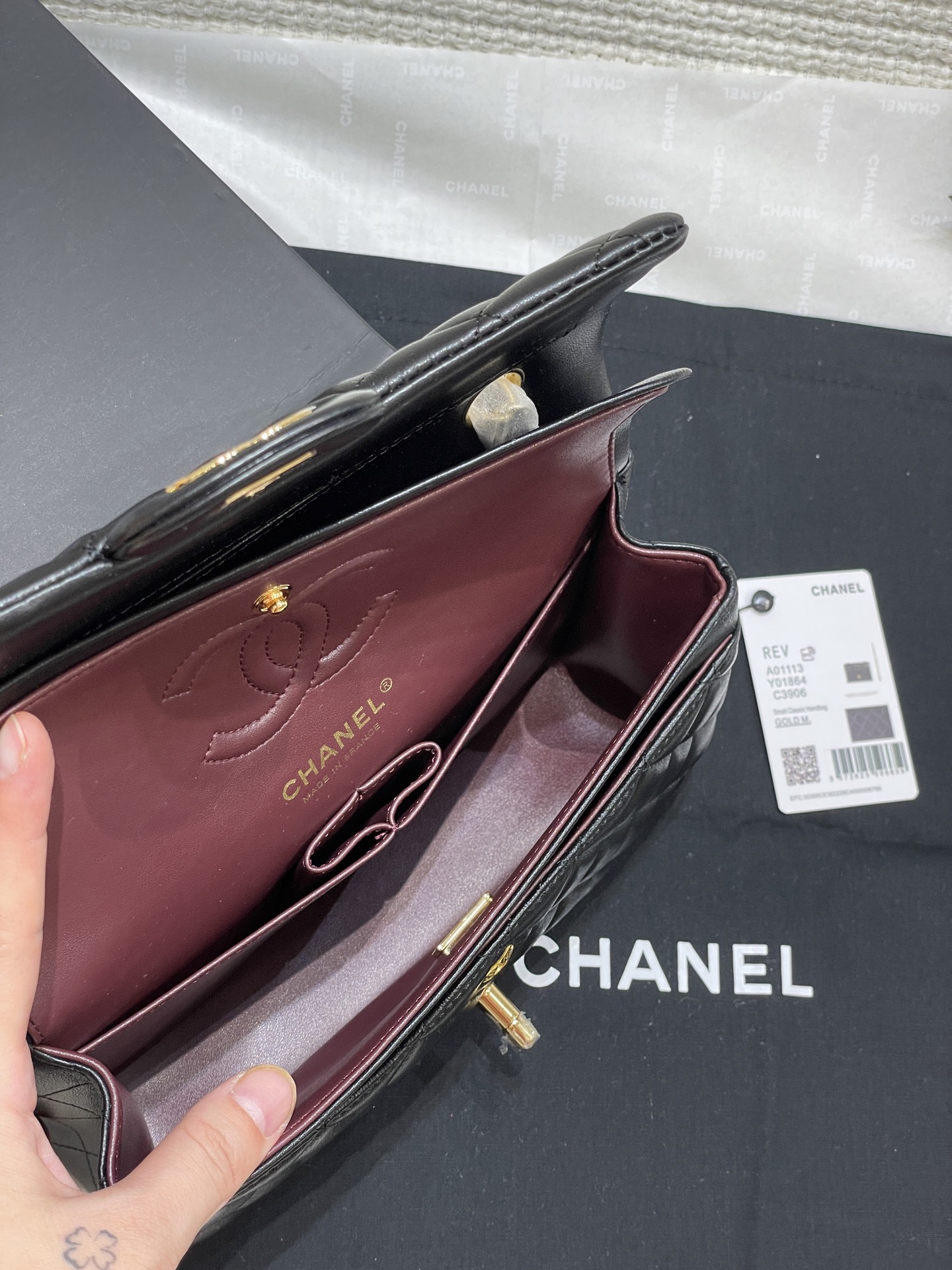 Chanel /460/470 羊皮升级版三个尺寸采用新版六角螺丝